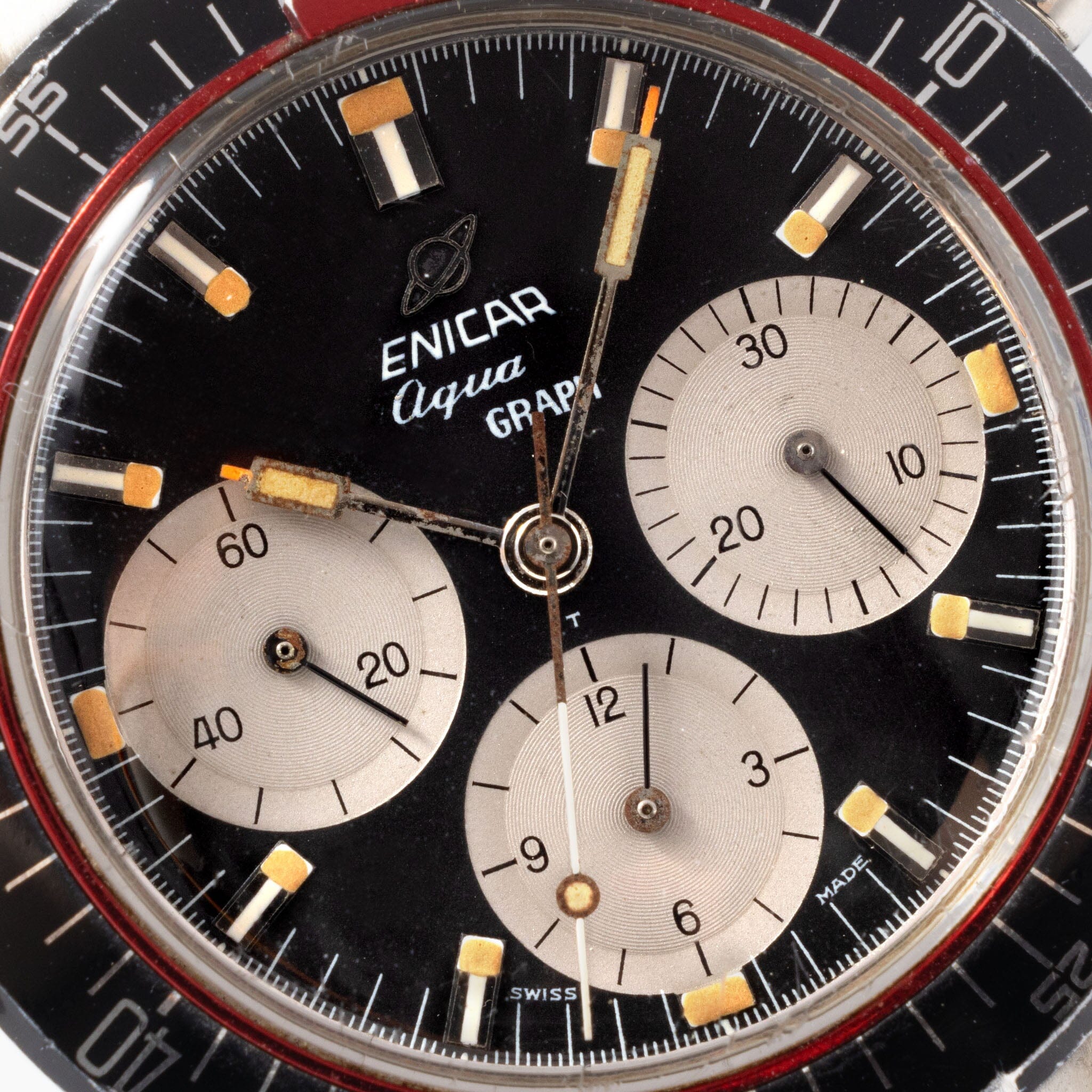 Enicar Aqua Graph Mk2 Chronograph Ref 072-02-02