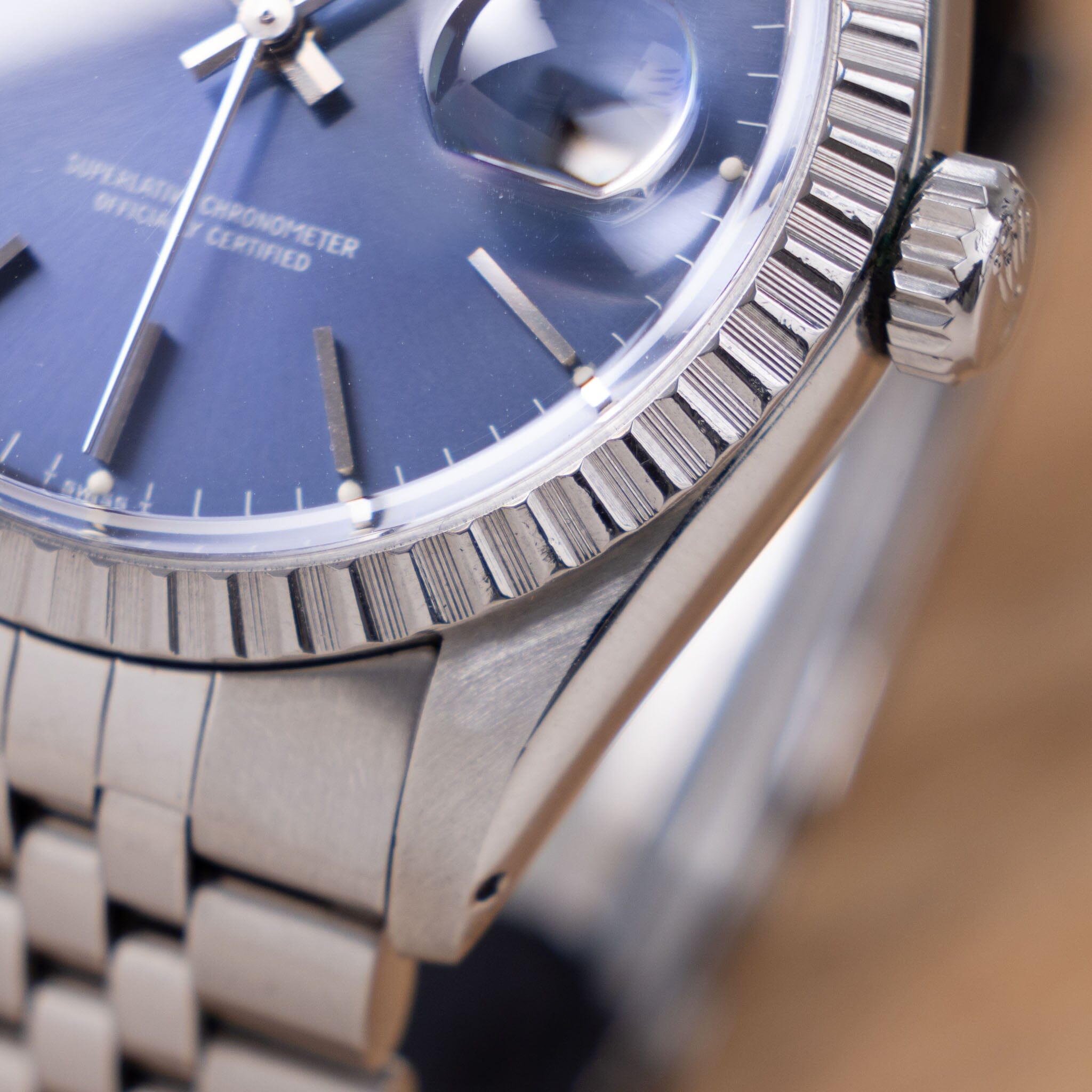 Rolex Datejust Blue Dial Ref 16030