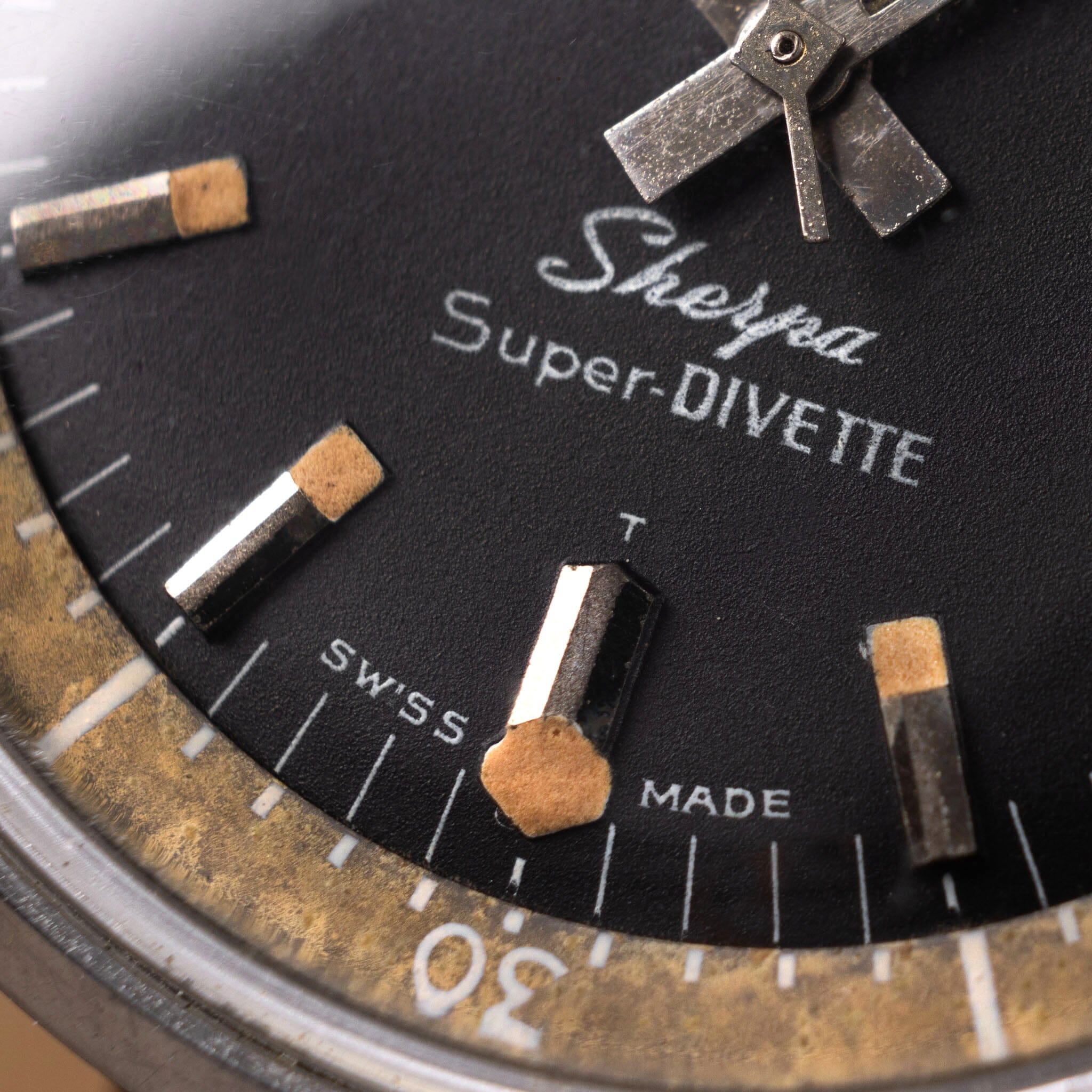 Enicar Sherpa Super-Divette Tropical Bezel Ref 145/004