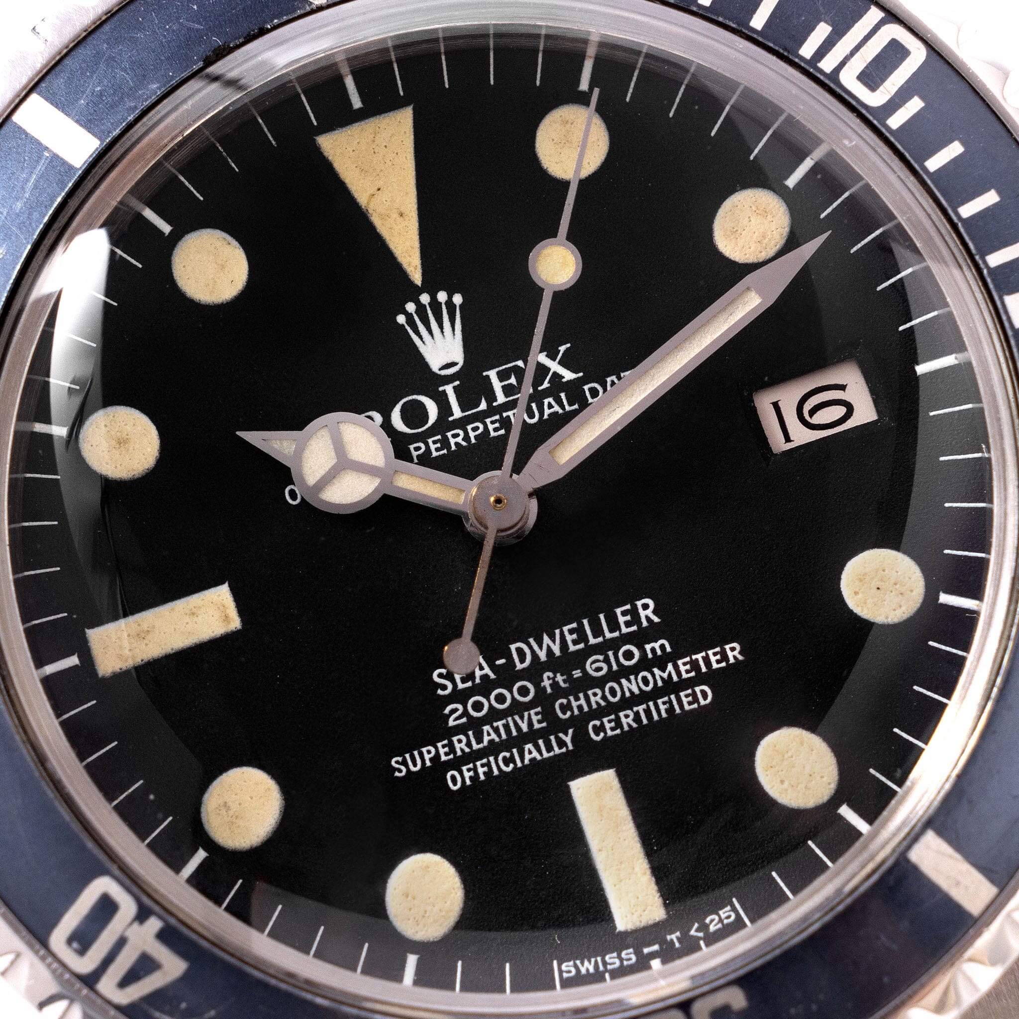 Rolex Seadweller Mk 1 ‘Great White’ Dial Ref 1665