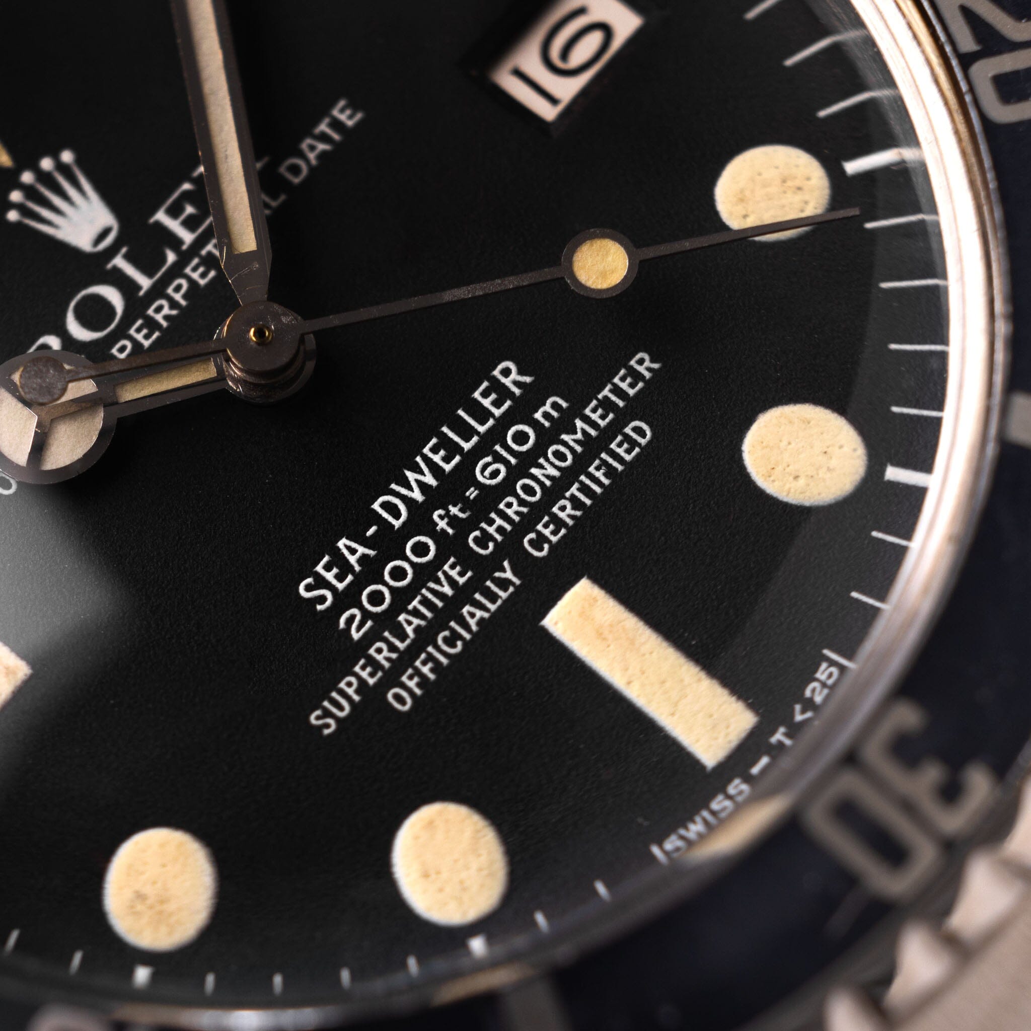 Rolex Seadweller Mk 1 ‘Great White’ Dial Ref 1665