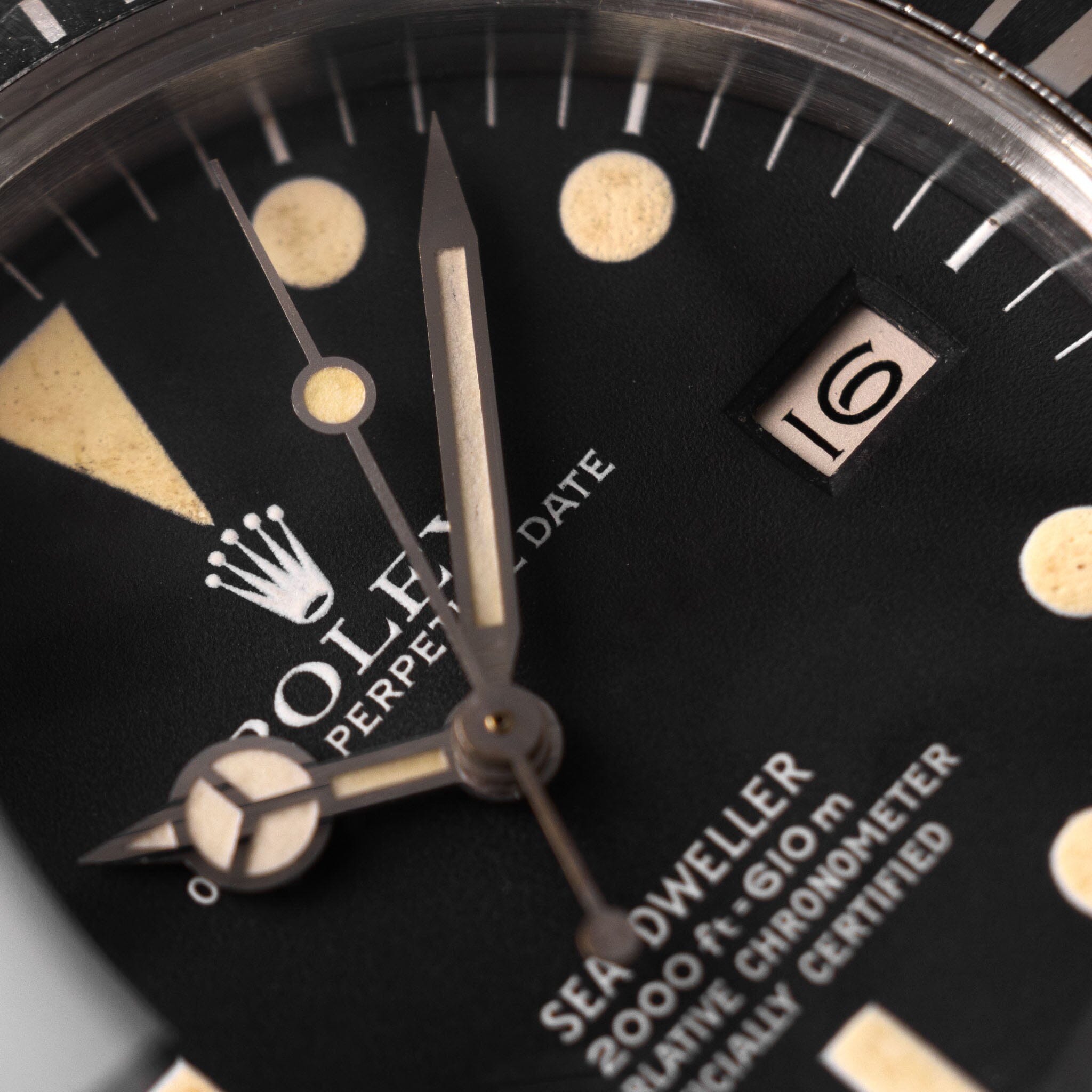 Rolex Seadweller Mk 1 ‘Great White’ Dial Ref 1665