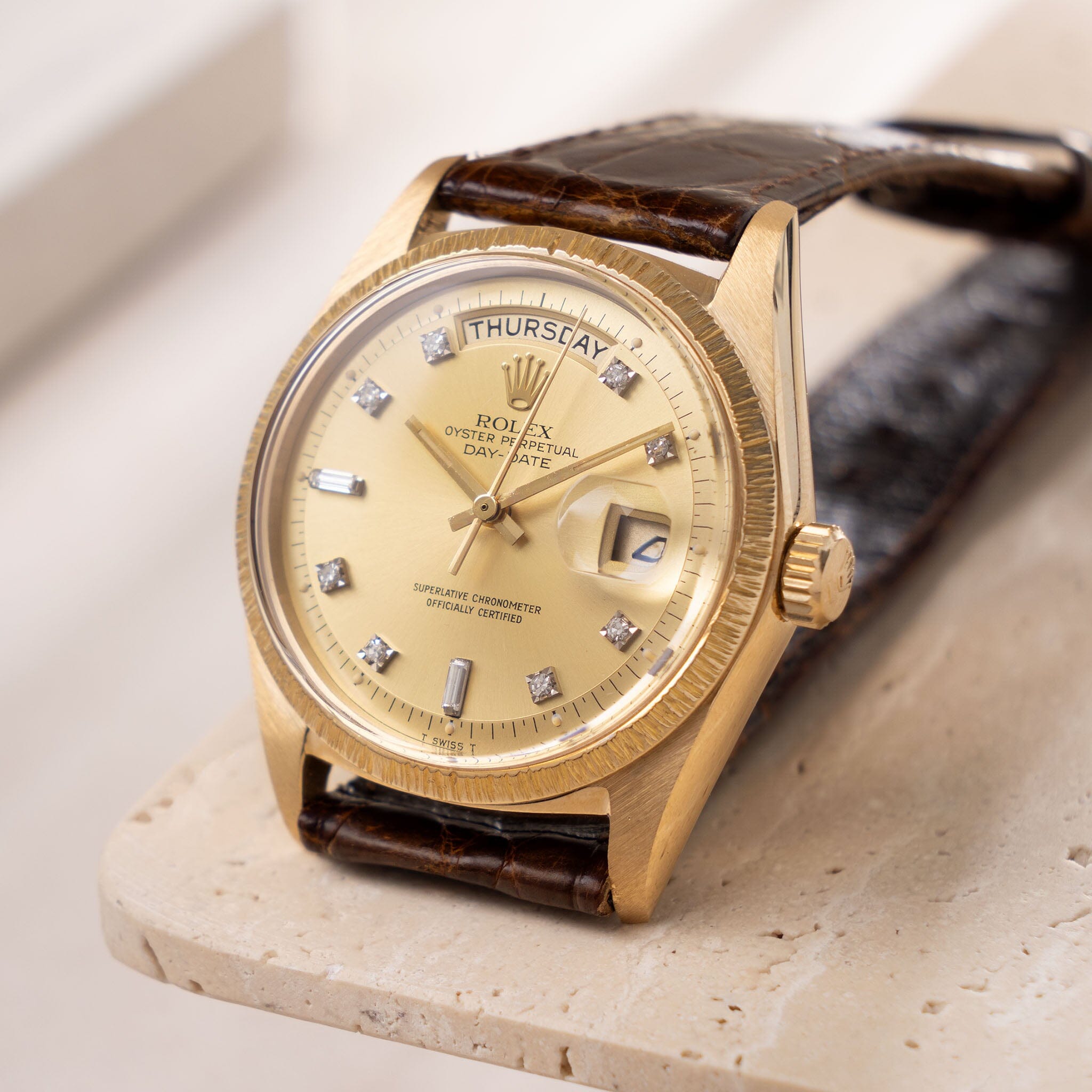 Rolex day date clearance bronze