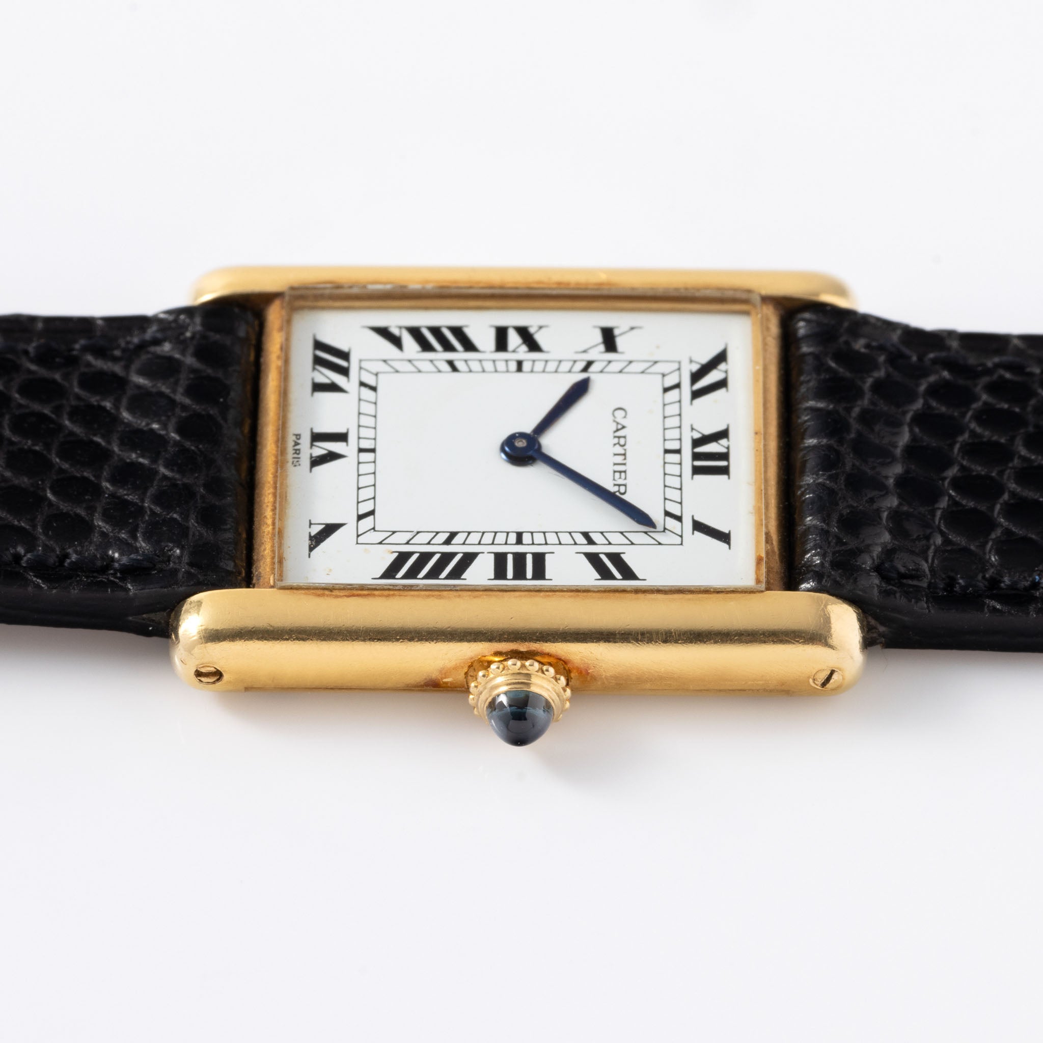 Cartier Paris Tank Louis 18kt Yellow Gold ‘Extra Plate’ early 70s