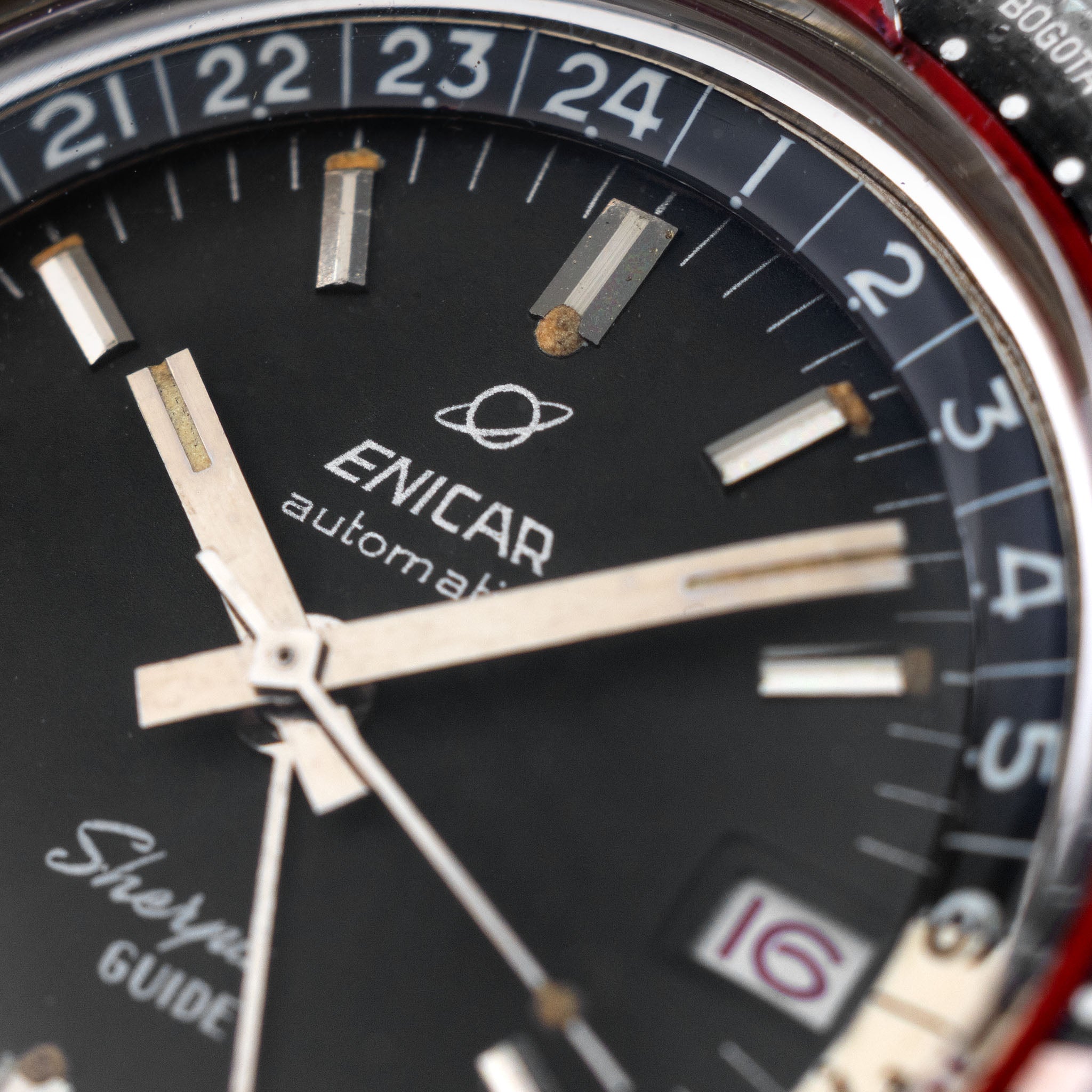 Enicar Sherpa Guide 600 Mk2 World Time ref 146/001