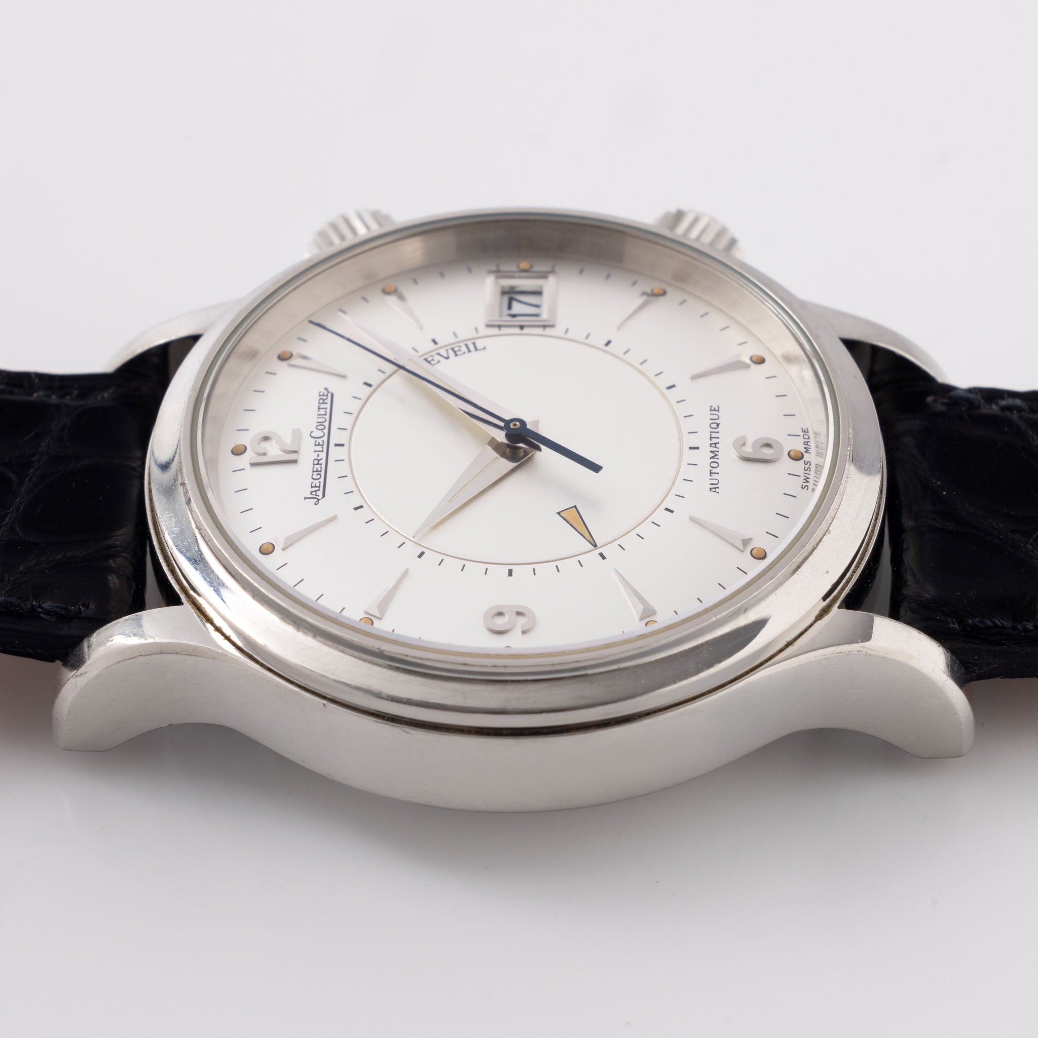 Jaeger le Coultre Master Control Memovox Silver Dial Ref 141.8.97