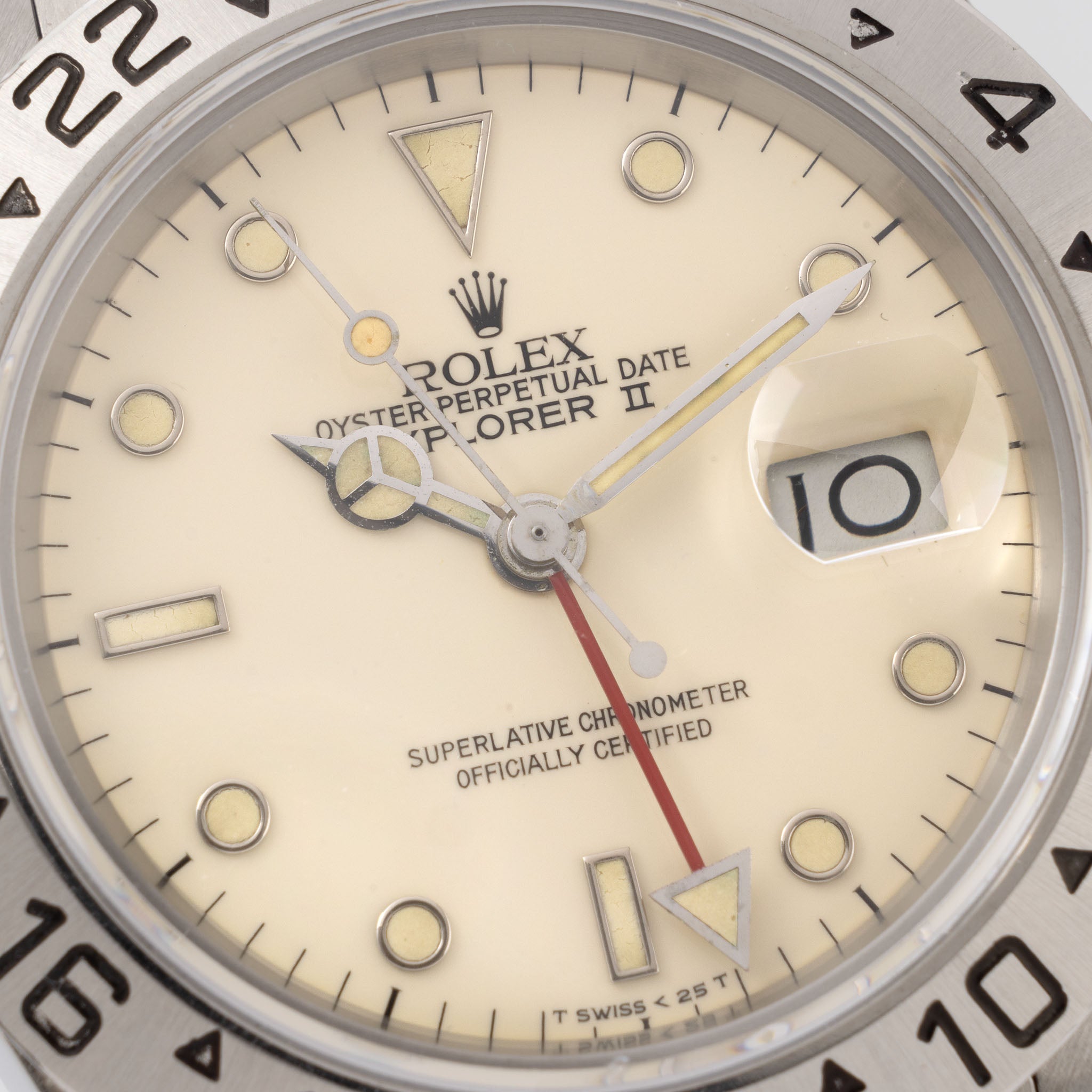 Rolex Explorer II 16550 “cream dial” with papers