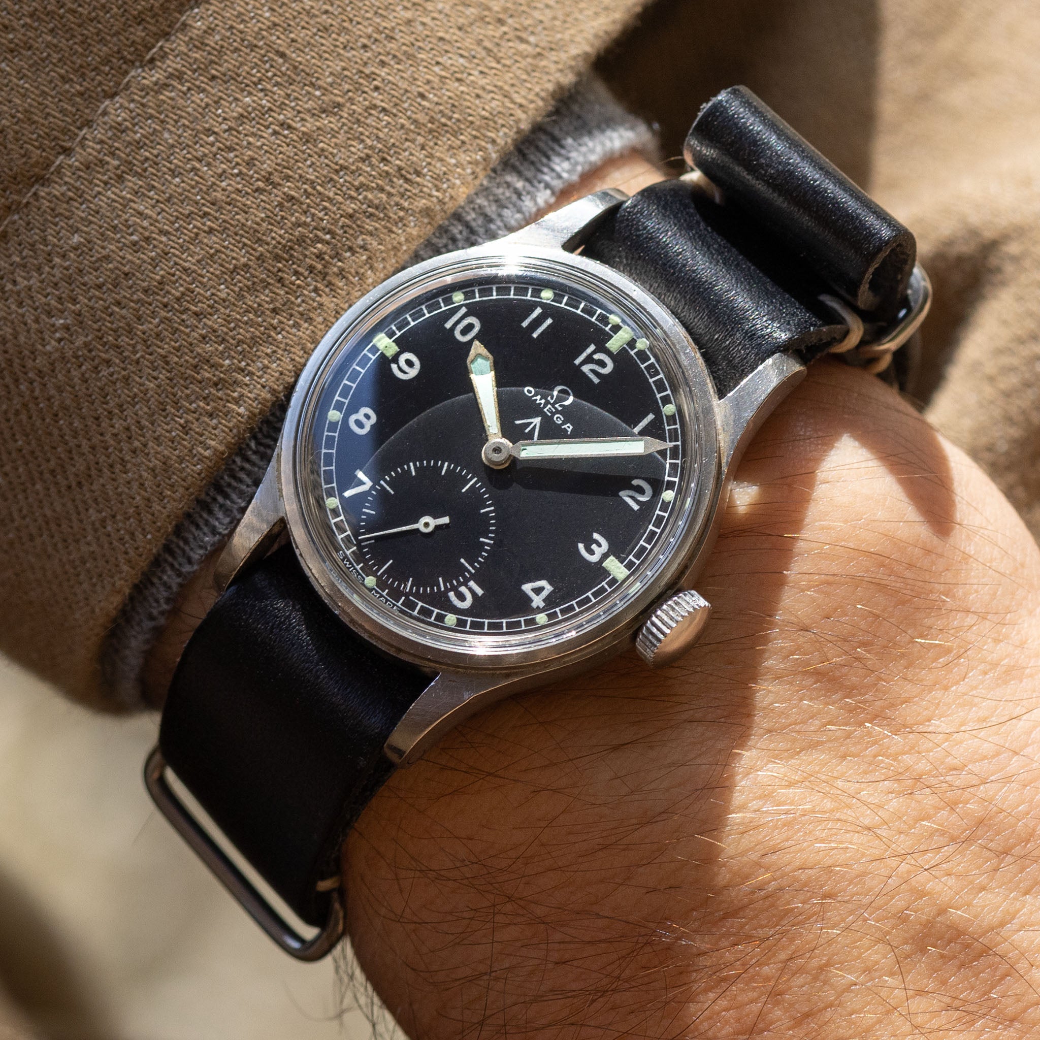 Omega Dirty Dozen Issued Military Watch