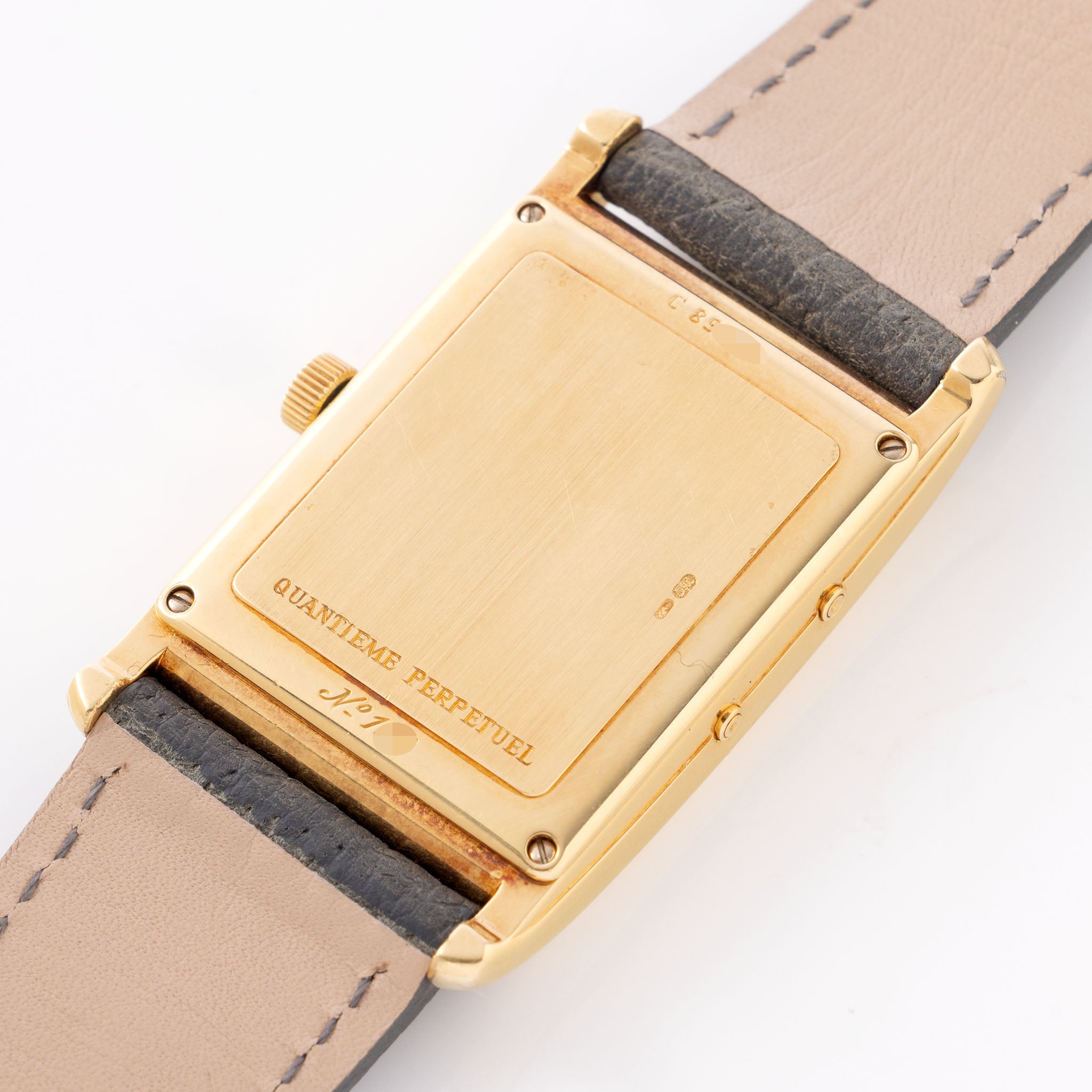 Audemars Piguet Edward Piguet Quantième Perpetual in 18k Yellow Gold Ref. 25682BA