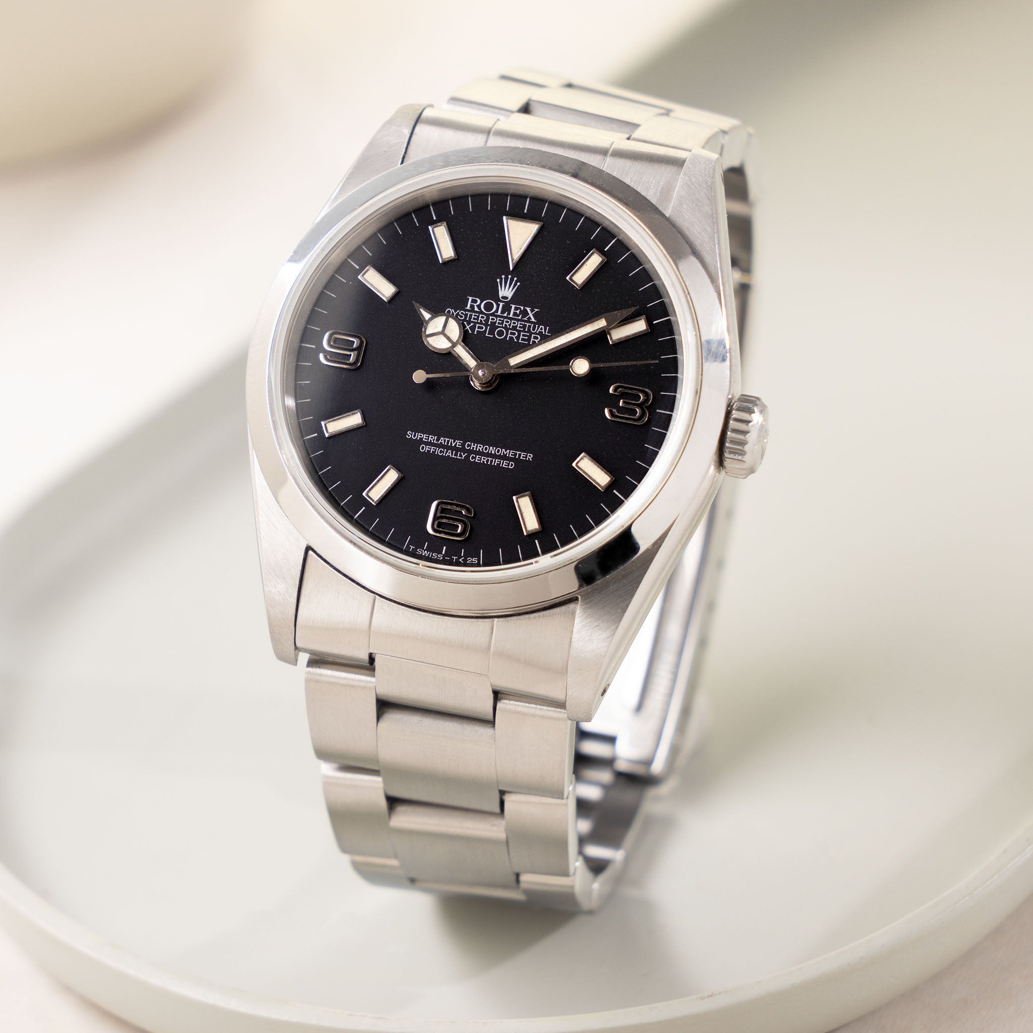 Rolex Explorer 14270 "Blackout Dial" Silver Print