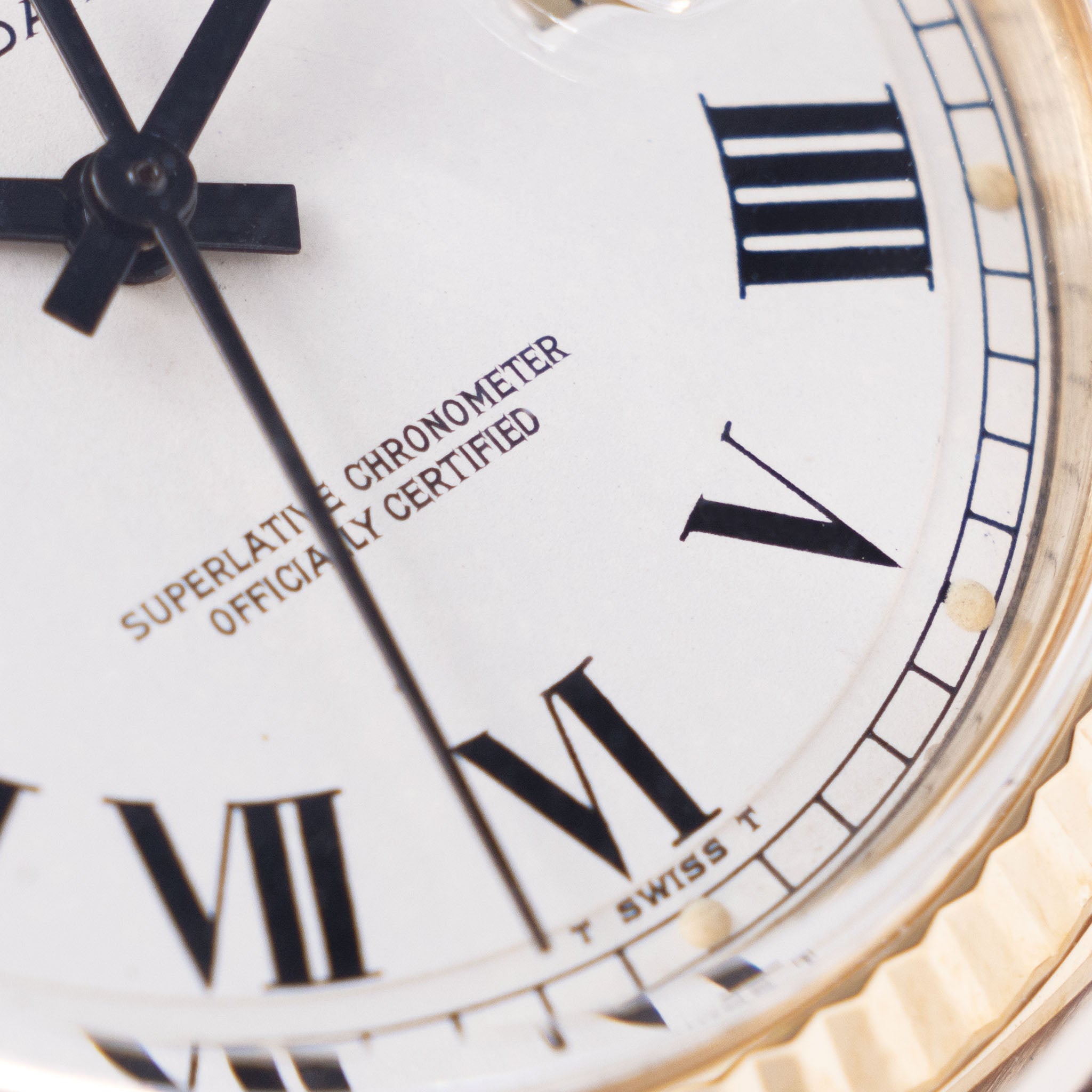 Rolex Day-Date White Buckley Dial Ref. 1803