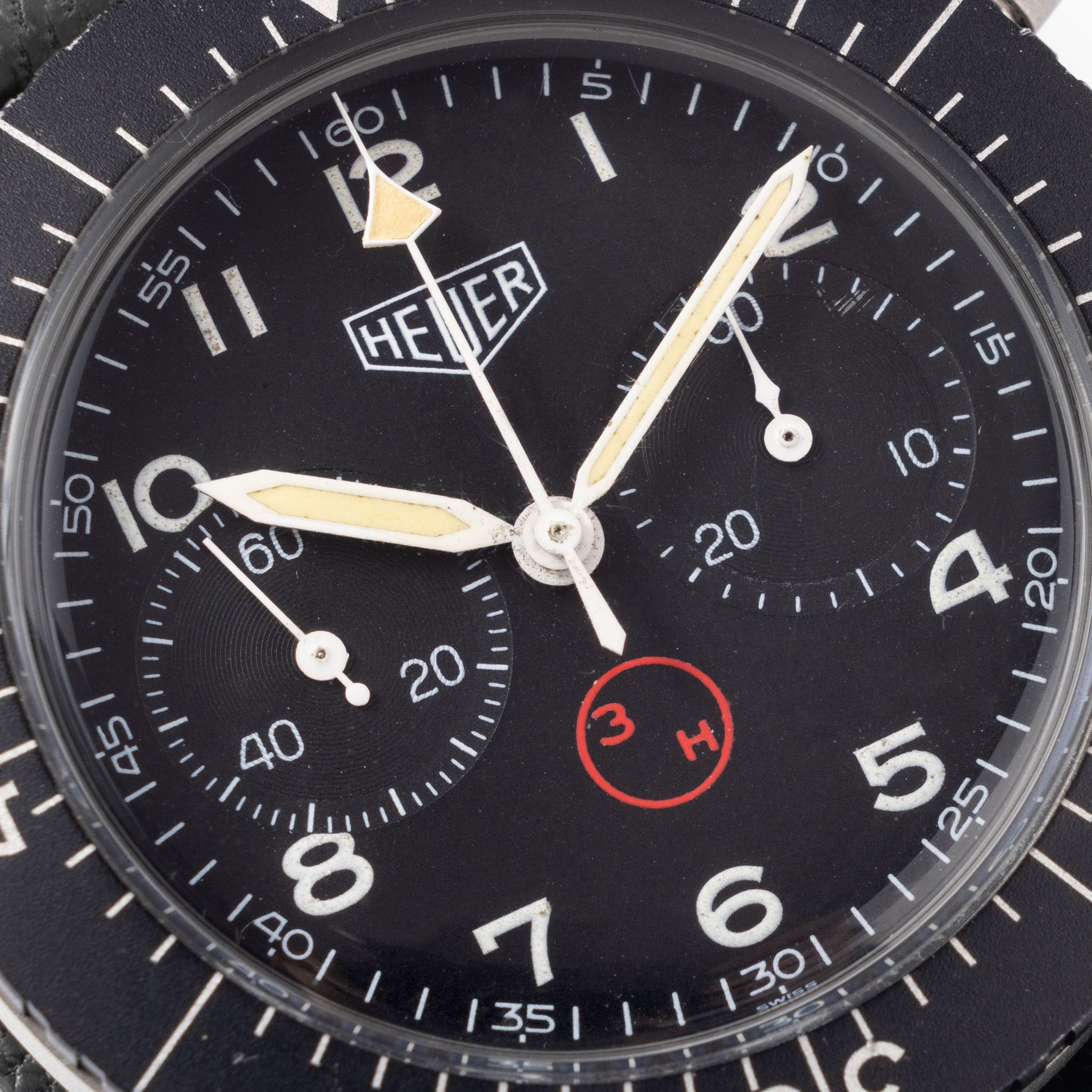 Heuer Bundeswehr 1550SG 3H Chronograph