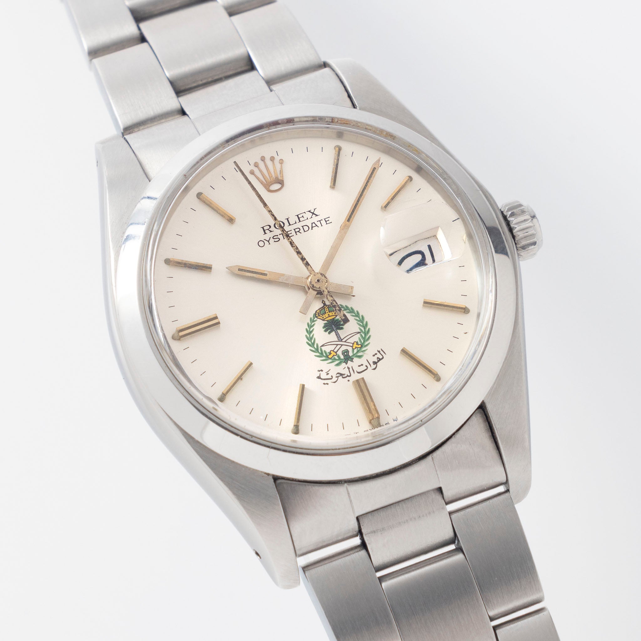 Rolex Oysterdate Saudi Armed Forces Logo Dial Ref. 6694