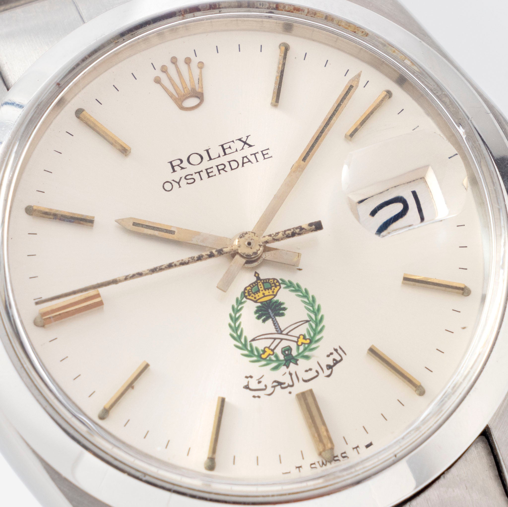 Rolex Oysterdate Saudi Armed Forces Logo Dial Ref. 6694