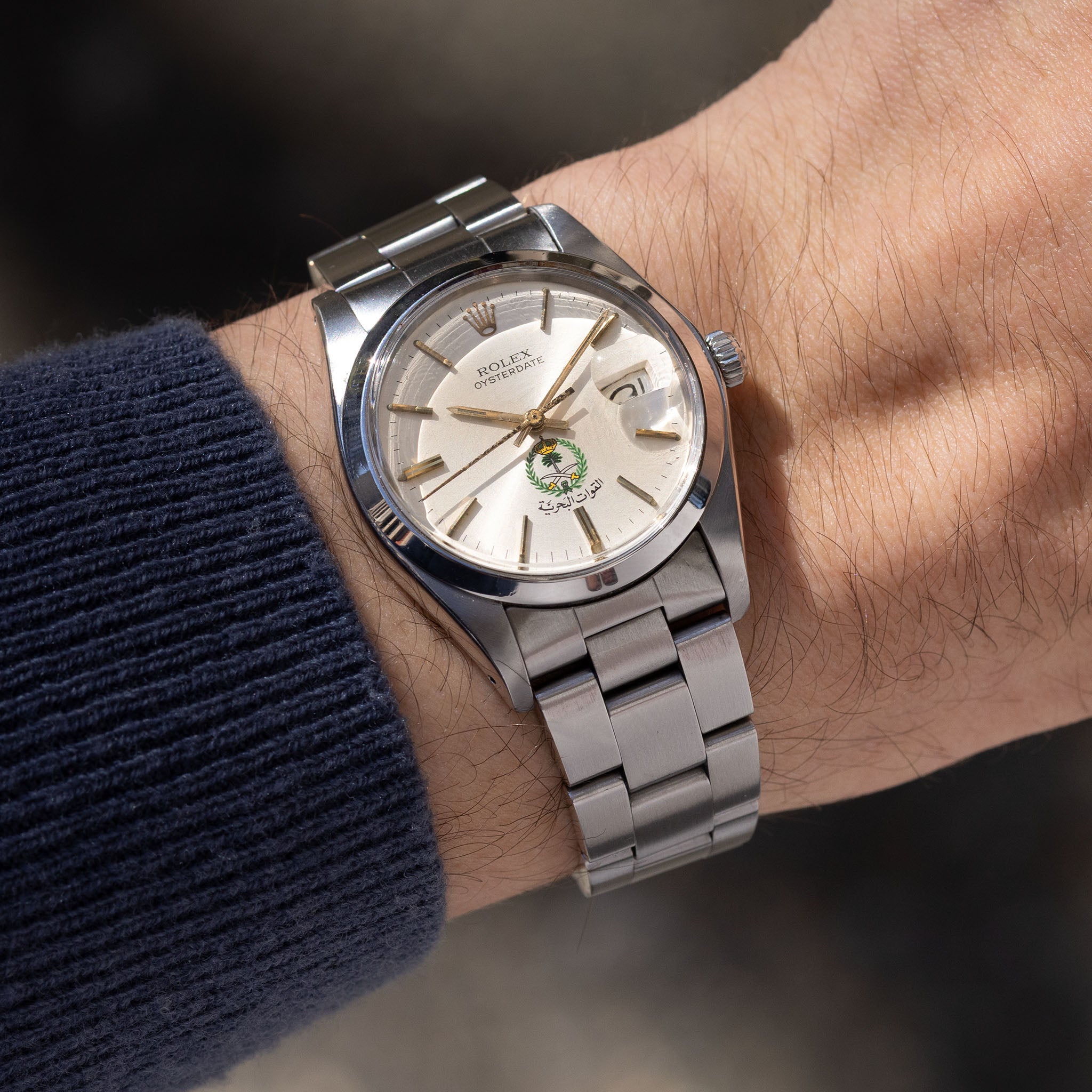 Rolex Oysterdate Saudi Armed Forces Logo Dial Ref. 6694