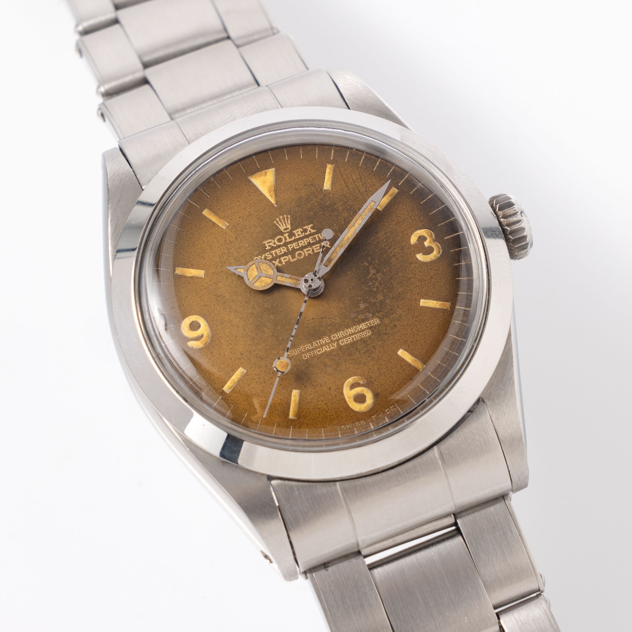 Rolex Explorer 1016 "Honey" Gilt Tropical dial