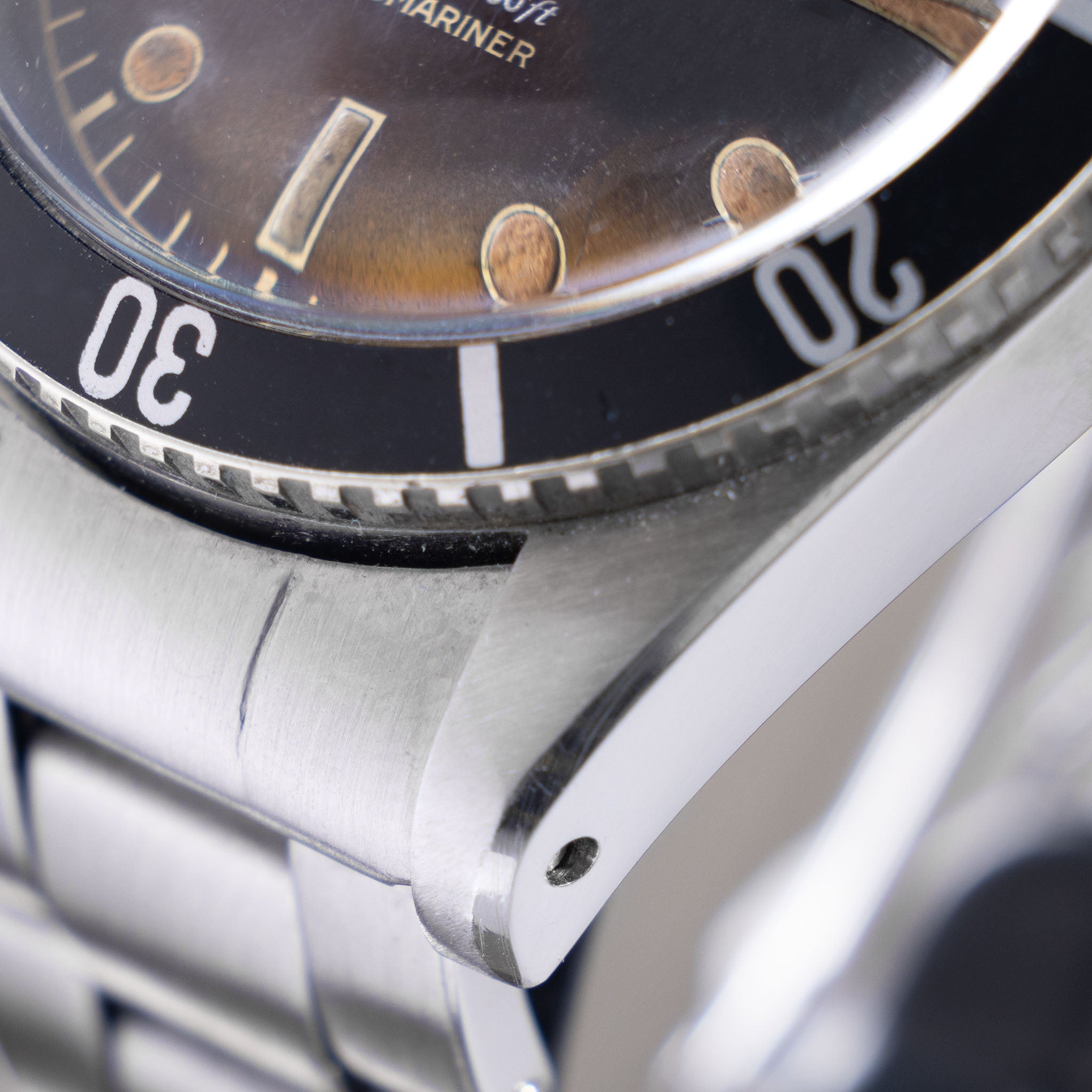 Rolex Submariner 6538 “Big crown” Tropical 2 liner dial
