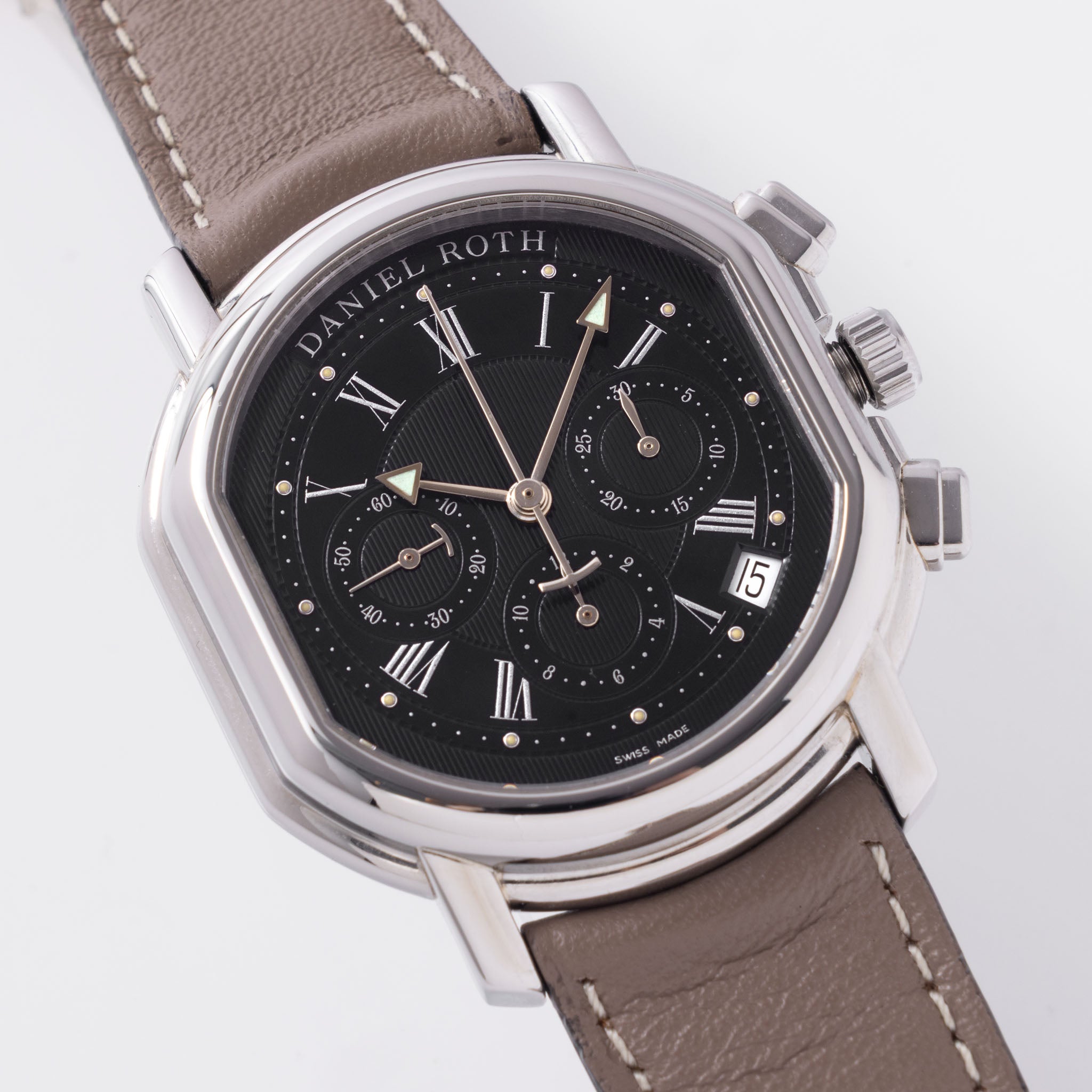 Daniel Roth Sport Automatic Steel Chronograph ref S247