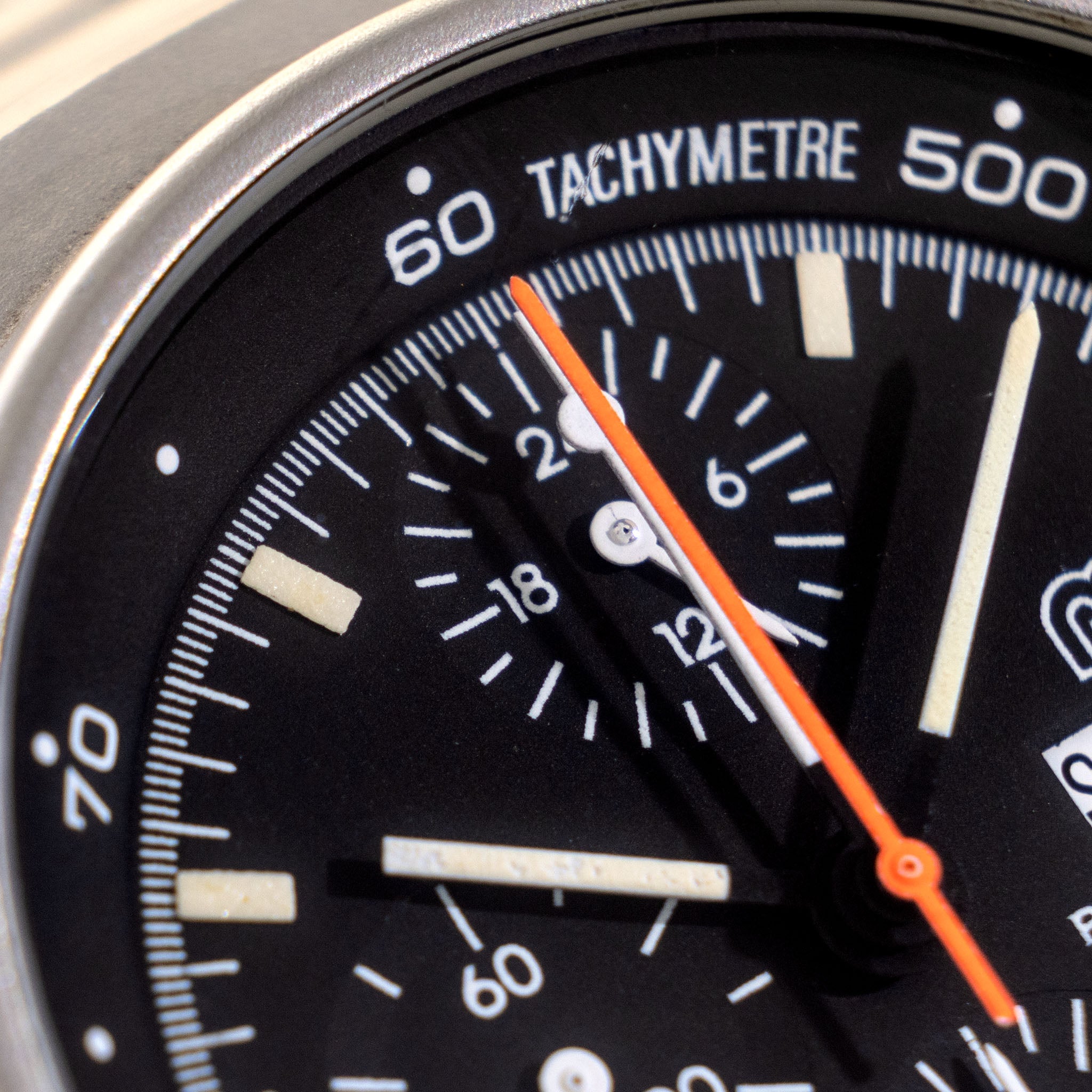 Porsche Design by Orfina Chronograph 1 ref. 7176D 'Lemania 5100" Sandblasted Grey