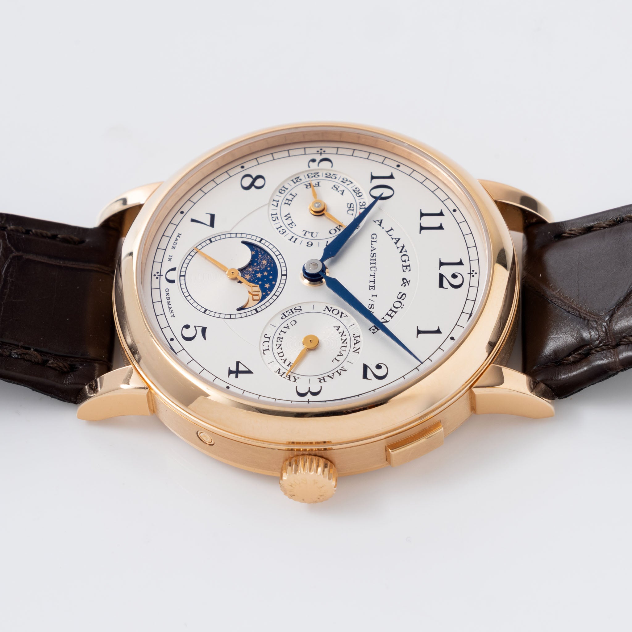 A.Lange & Söhne 1815 Annual Calendar in 18k Rose Gold Box and Papers set ref. 238.032