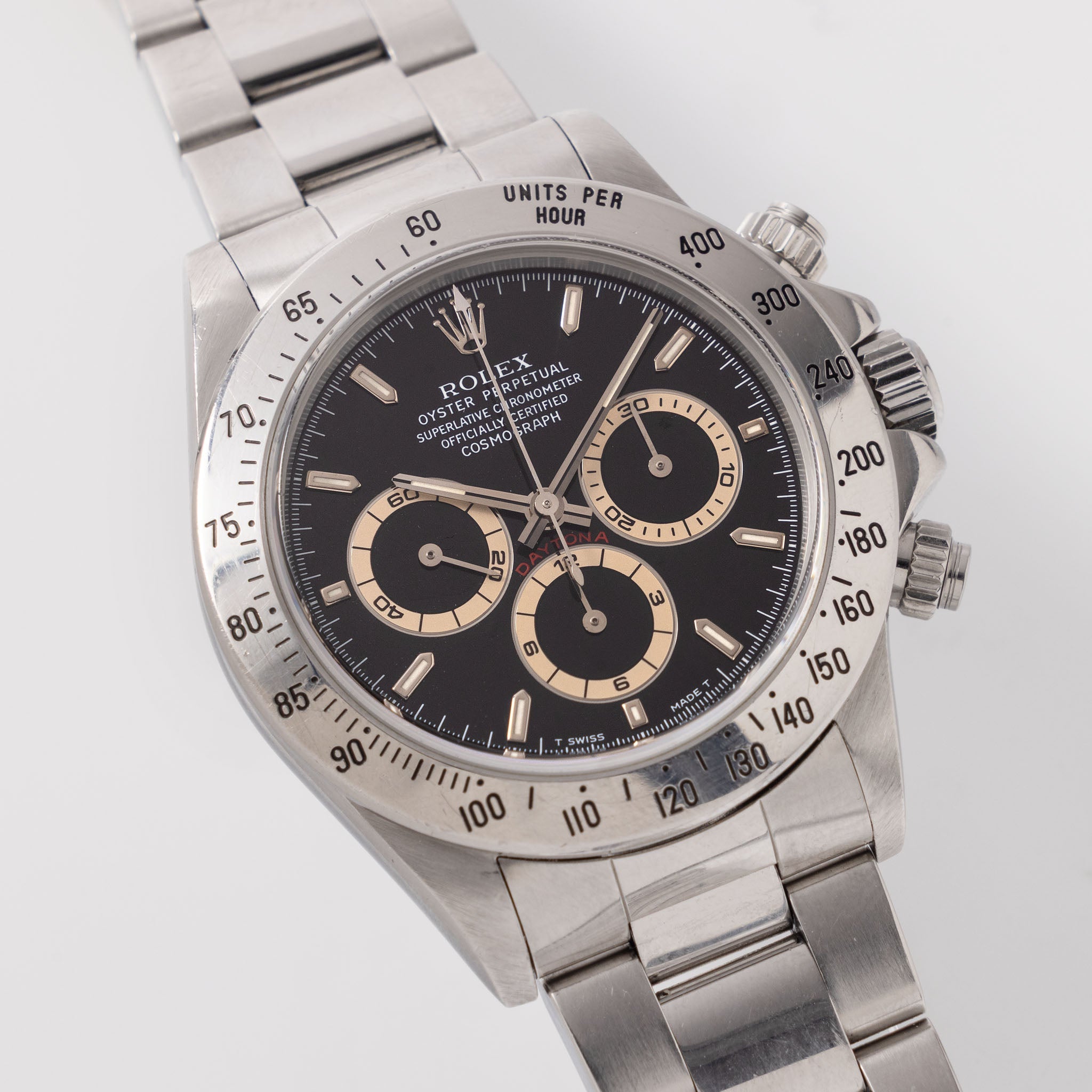 Rolex Cosmograph Daytona 16520 black MKVI dial with Box