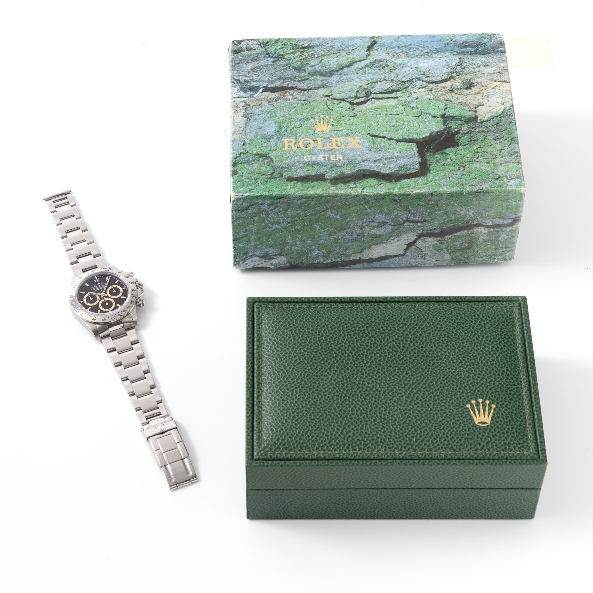 Rolex Cosmograph Daytona 16520 black MKVI dial with Box