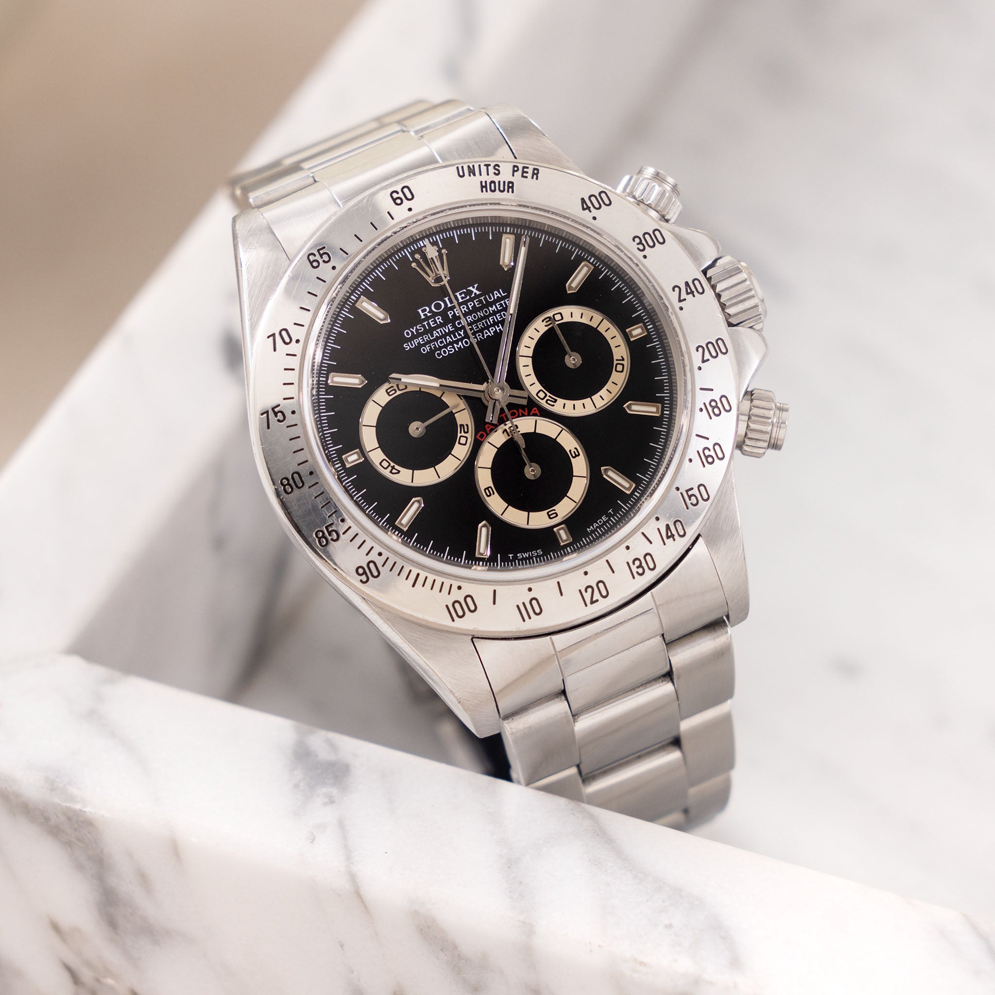 Rolex Cosmograph Daytona 16520 black MKVI dial with Box