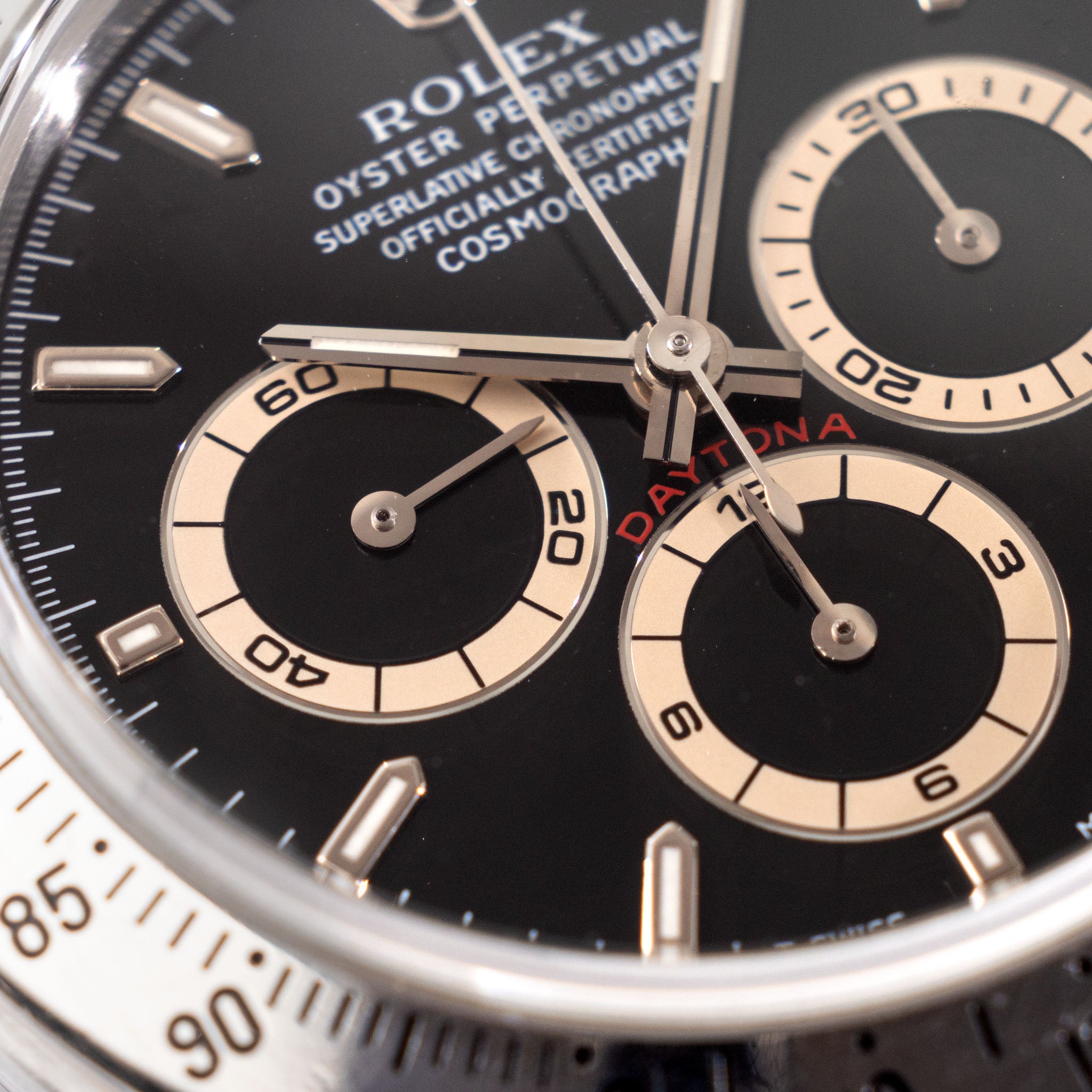 Rolex Cosmograph Daytona 16520 black MKVI dial with Box