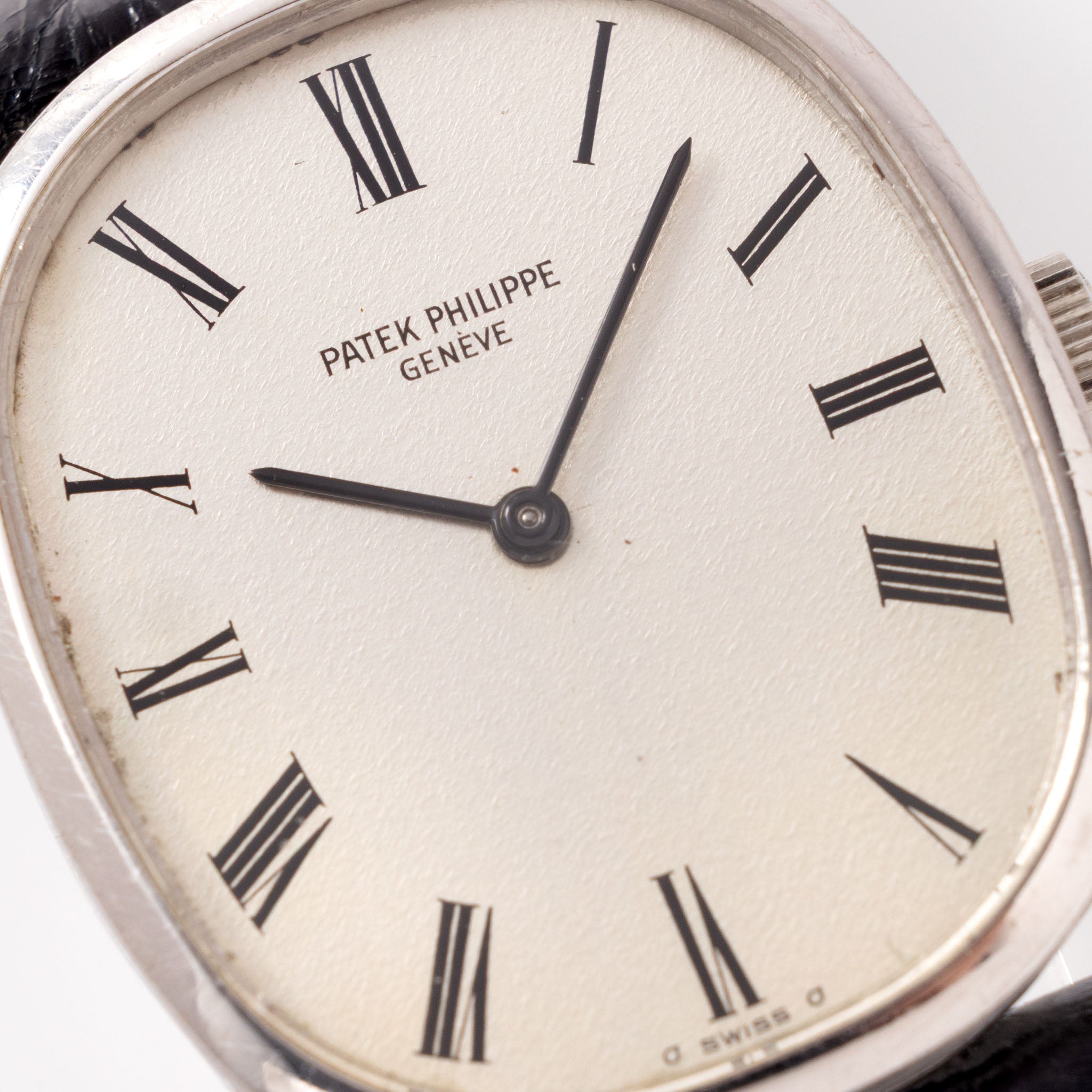 Patek Philippe Golden Ellipse 3546G Silver sigma dial in 18k white gold