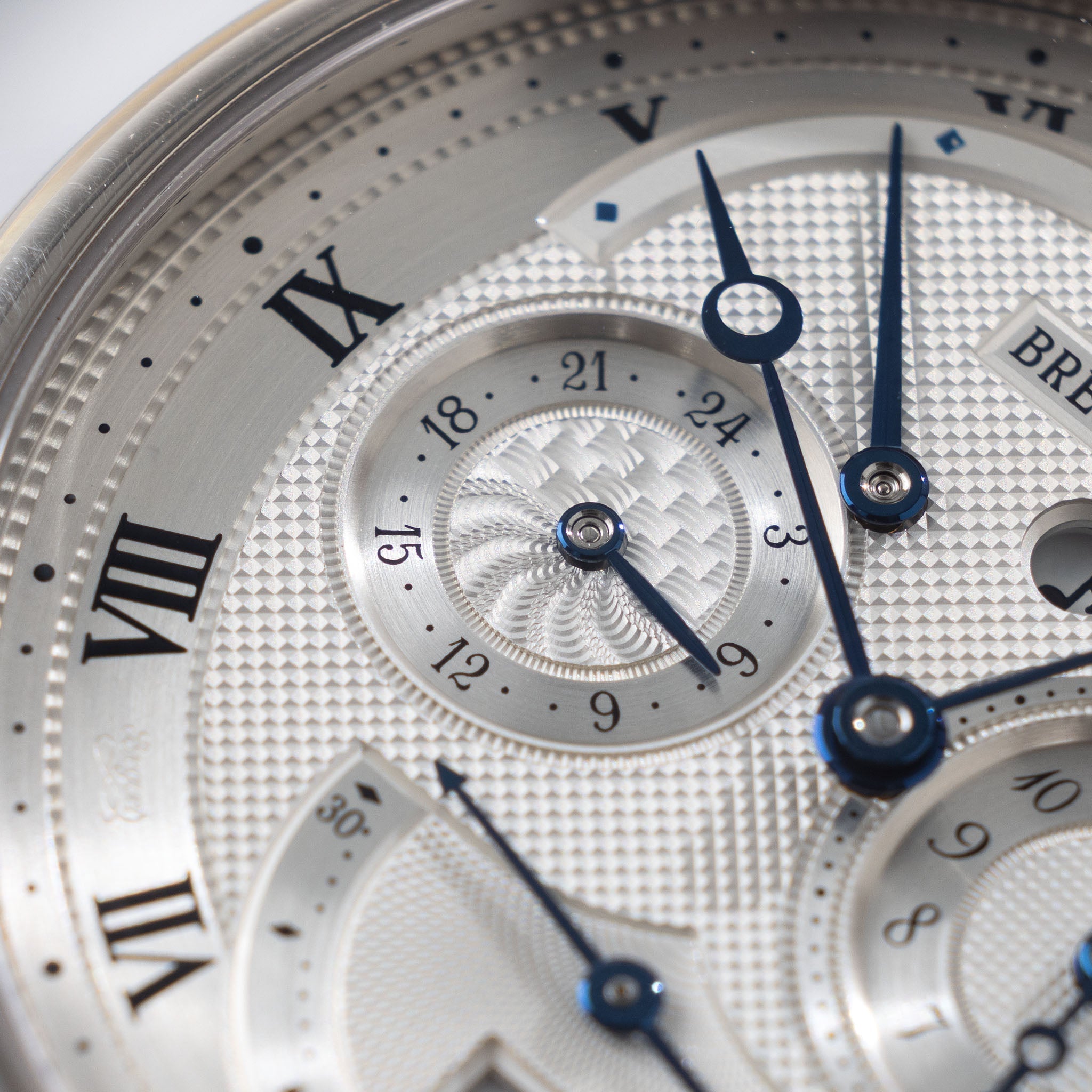 Breguet Reveil Du Tsar Le Classique Silver Guilloché Dial in 18k White Gold ref. 5707