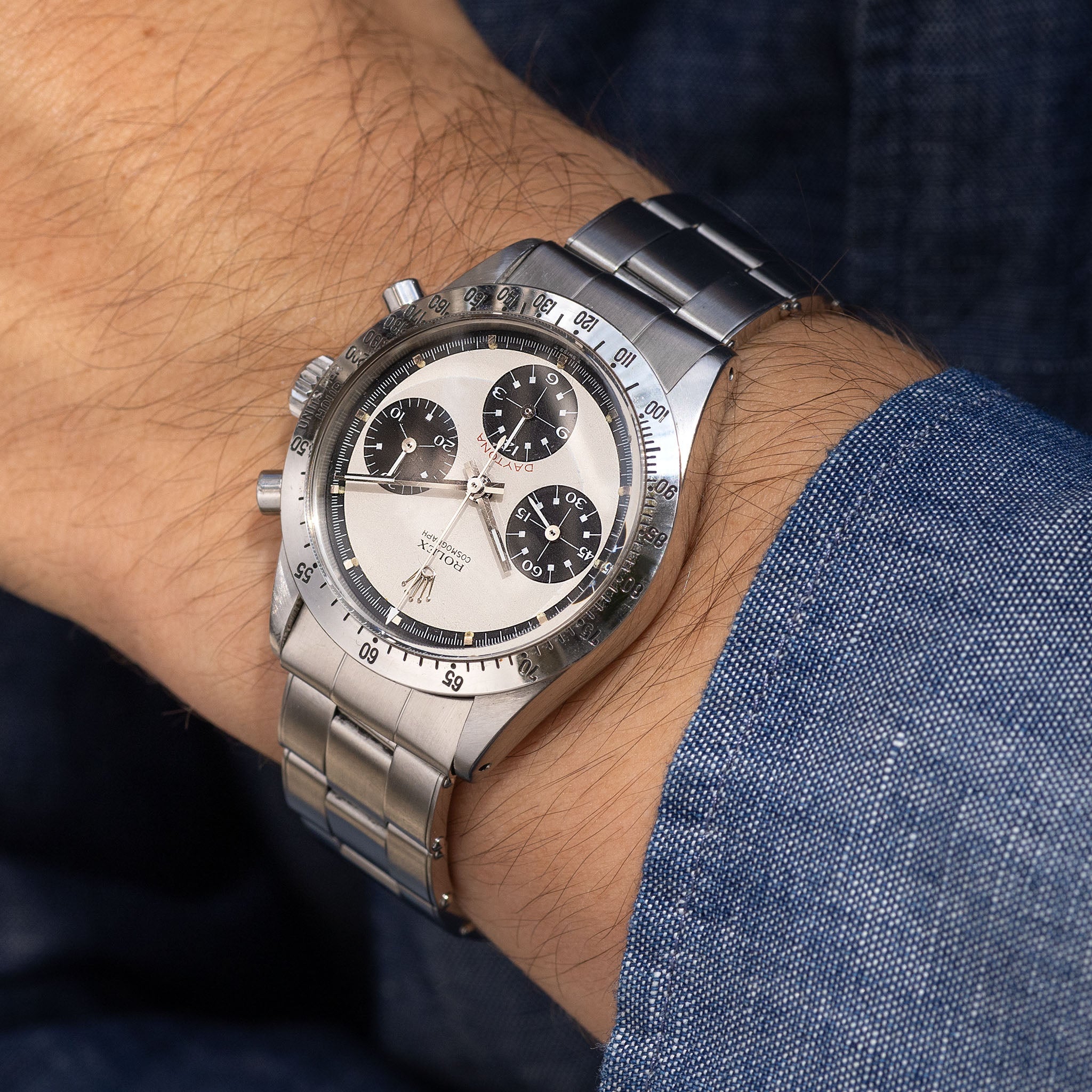 トコハナ Rolex Cosmograph Daytona 6262 Exotic White Dial
