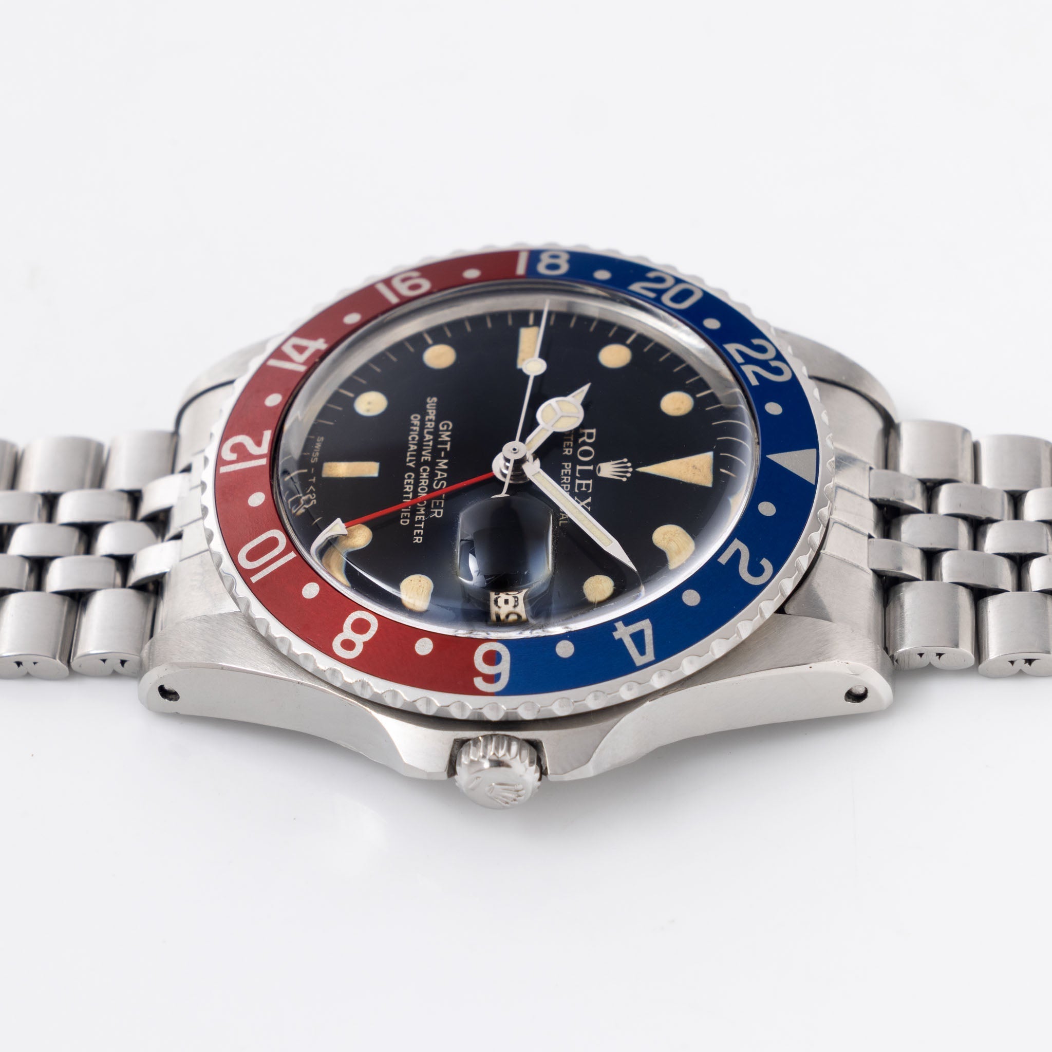 Rolex GMT-Master 1675 Gilt Dial PCG Case