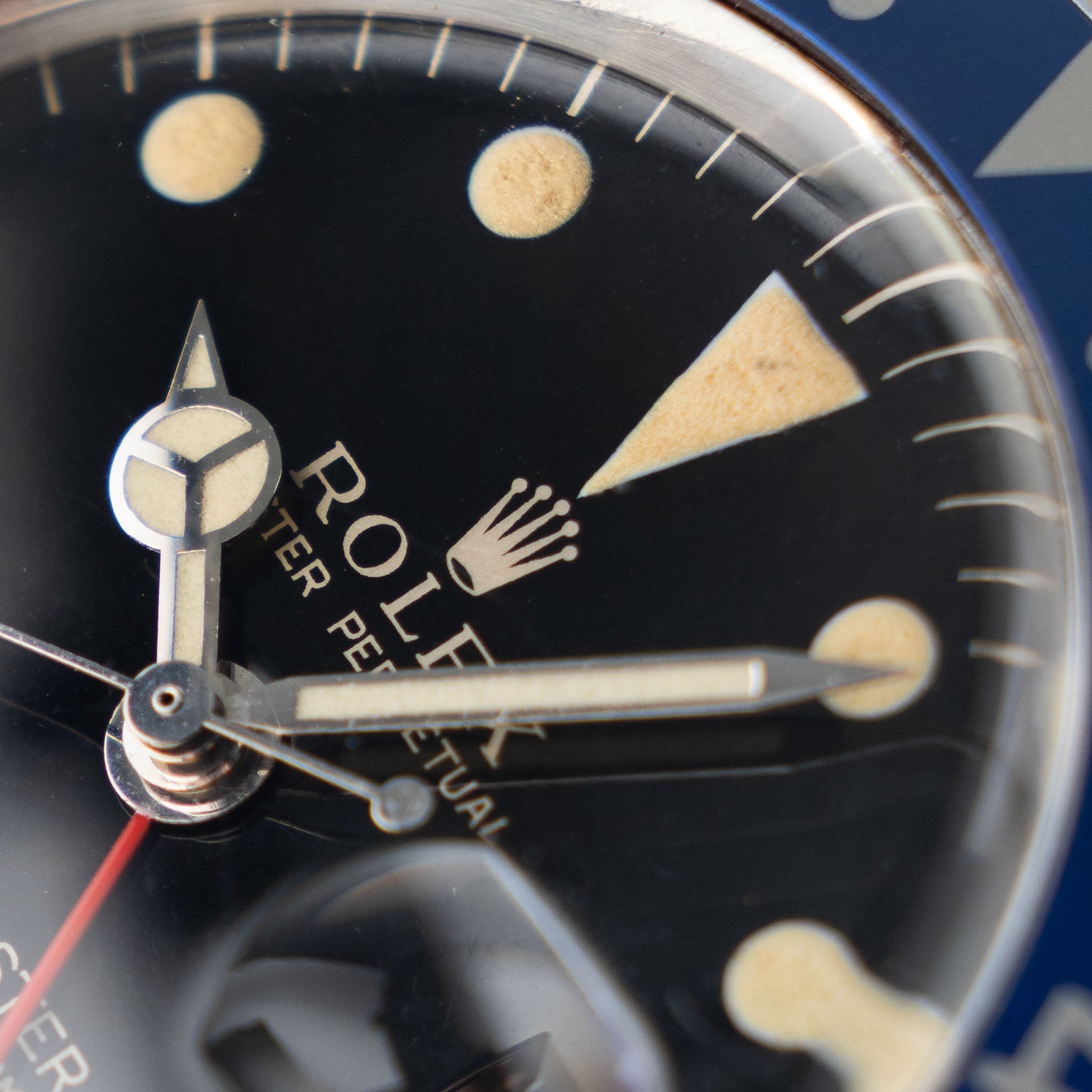 Rolex GMT-Master 1675 Gilt Dial PCG Case