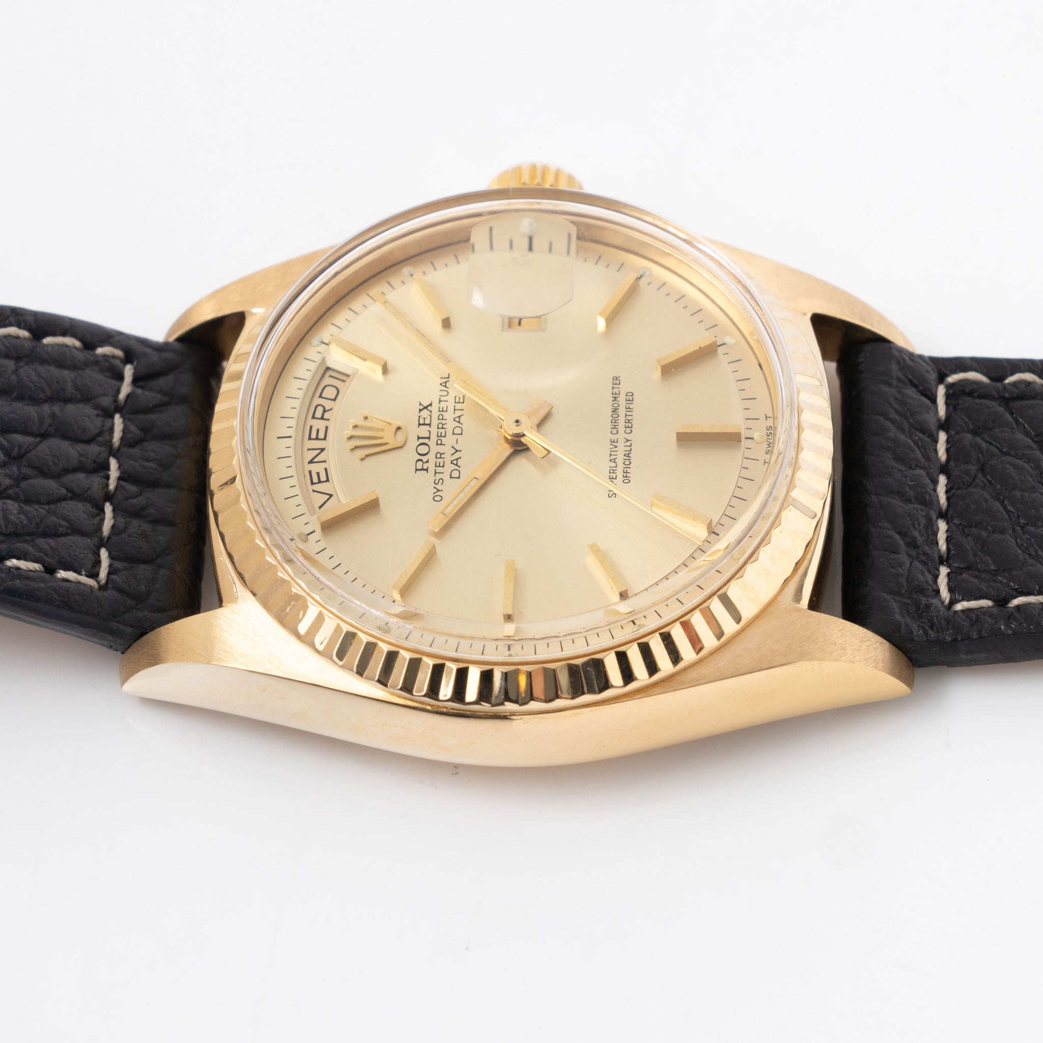 Rolex Day-Date 1803 Champagne Dial in 18k Yellow Gold