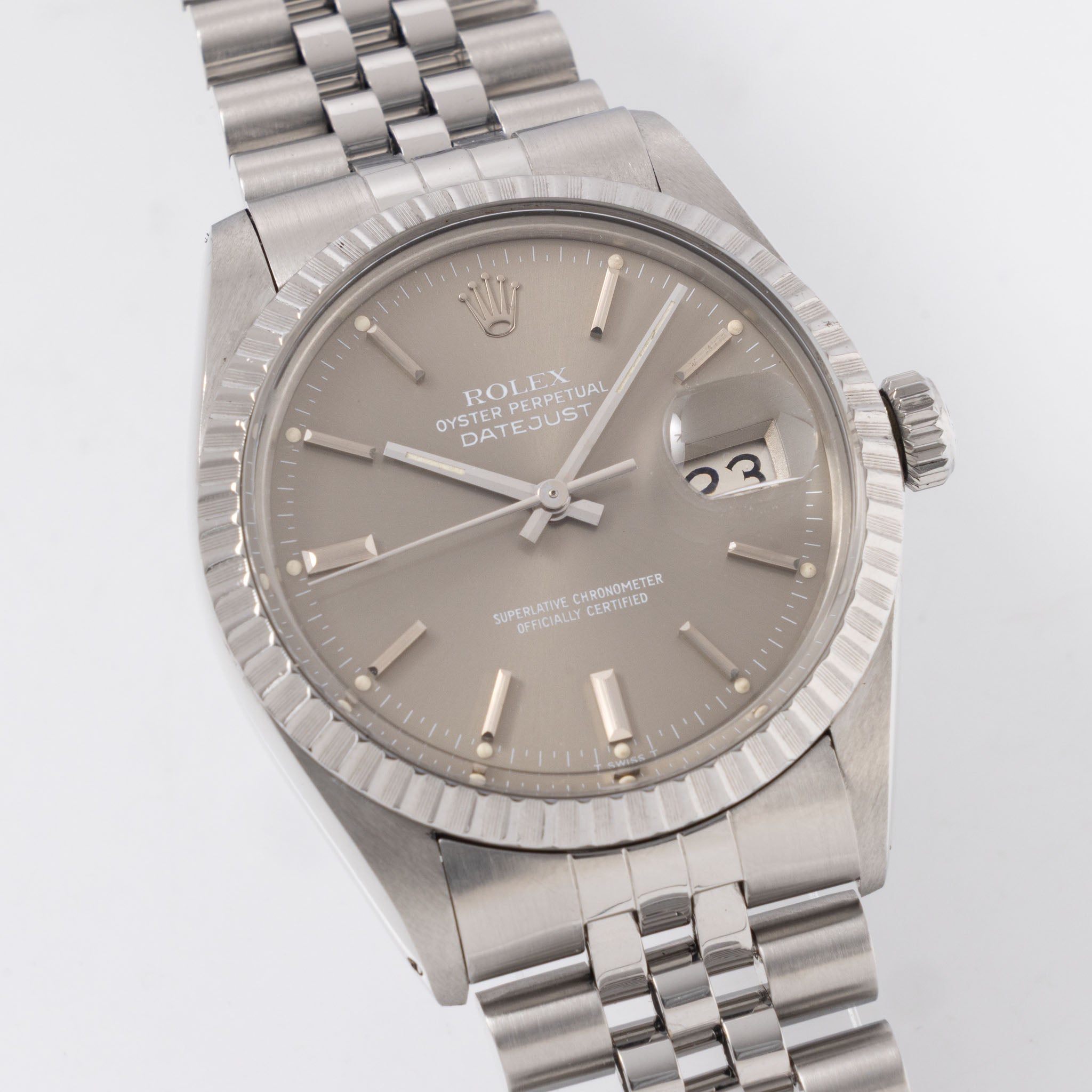 Rolex Datejust 16030 Taupe Soleil Dial