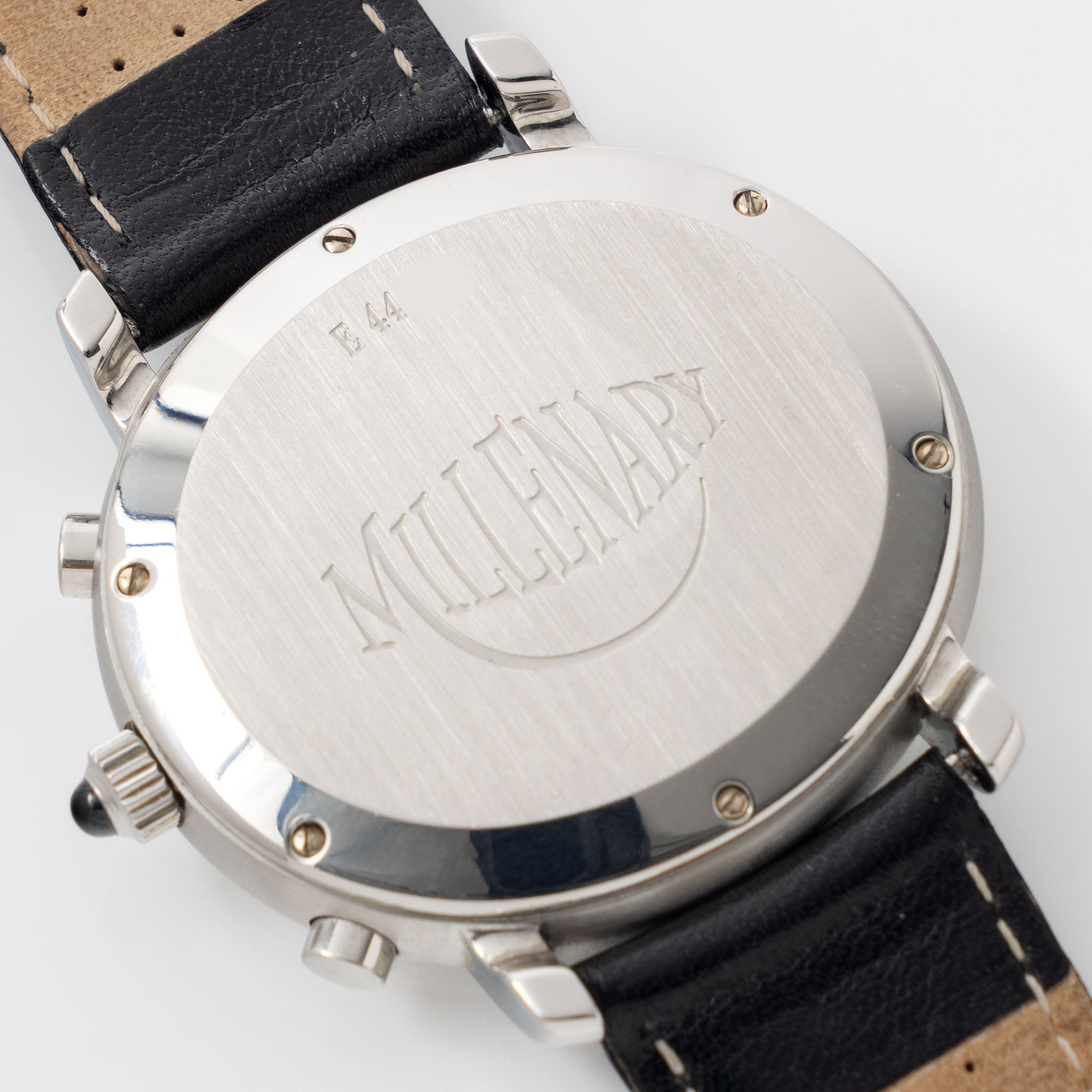 Audemars Piguet Millenary Chronograph Black Dial ref. 25822ST with Original Certificate of Origine