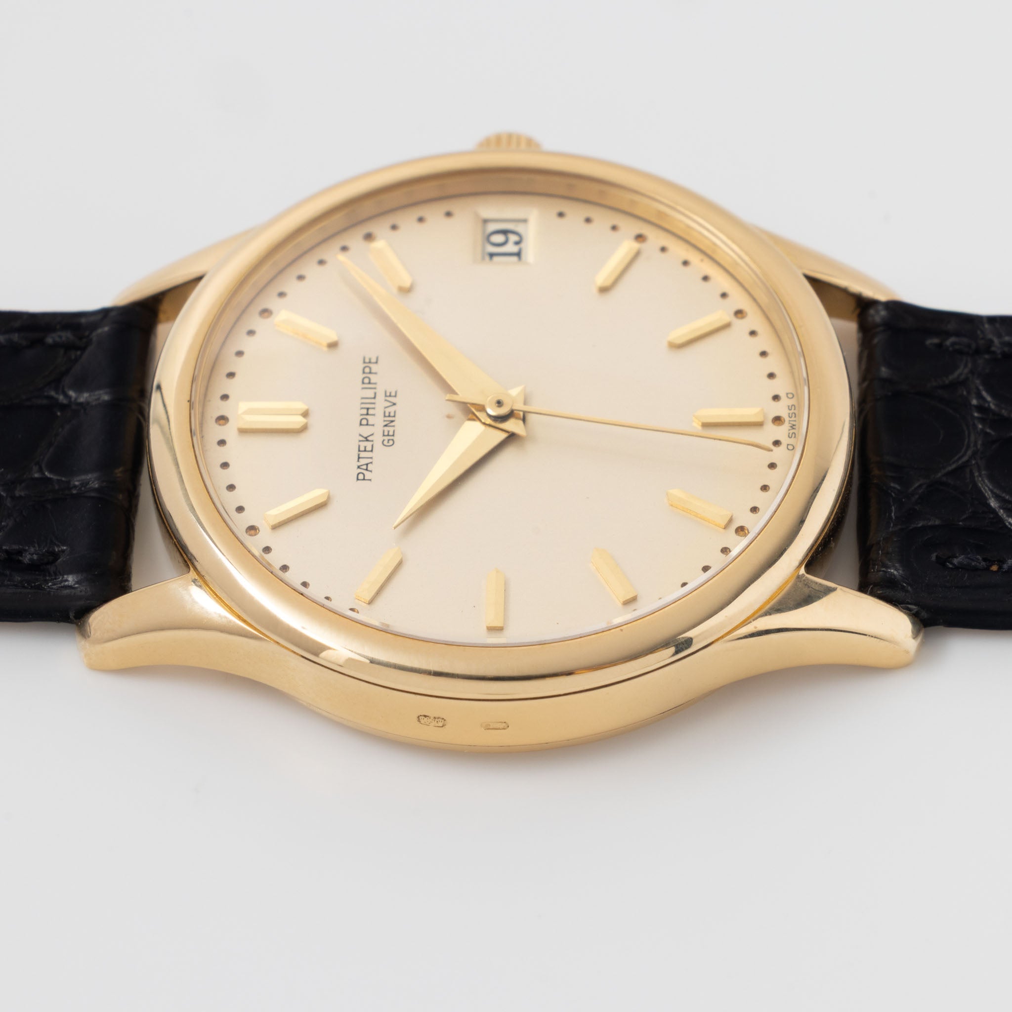 Patek Philippe Calatrava 3998J Argenté Dial ref. 3998j with Original Certificate of Origine