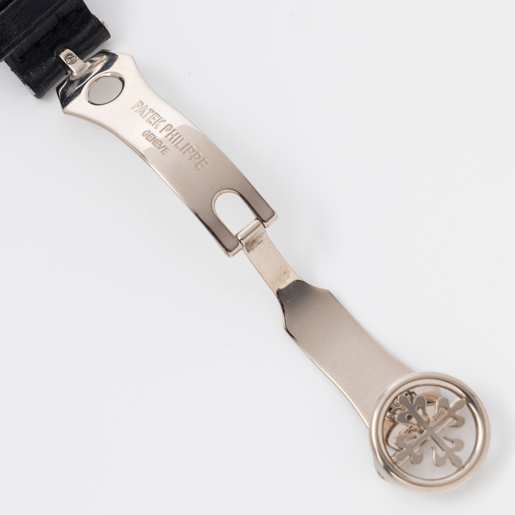 Patek Philippe Retrograde Perpetual Calendar 5059G Officer Case in 18k White Gold with Original Certificate of Origine