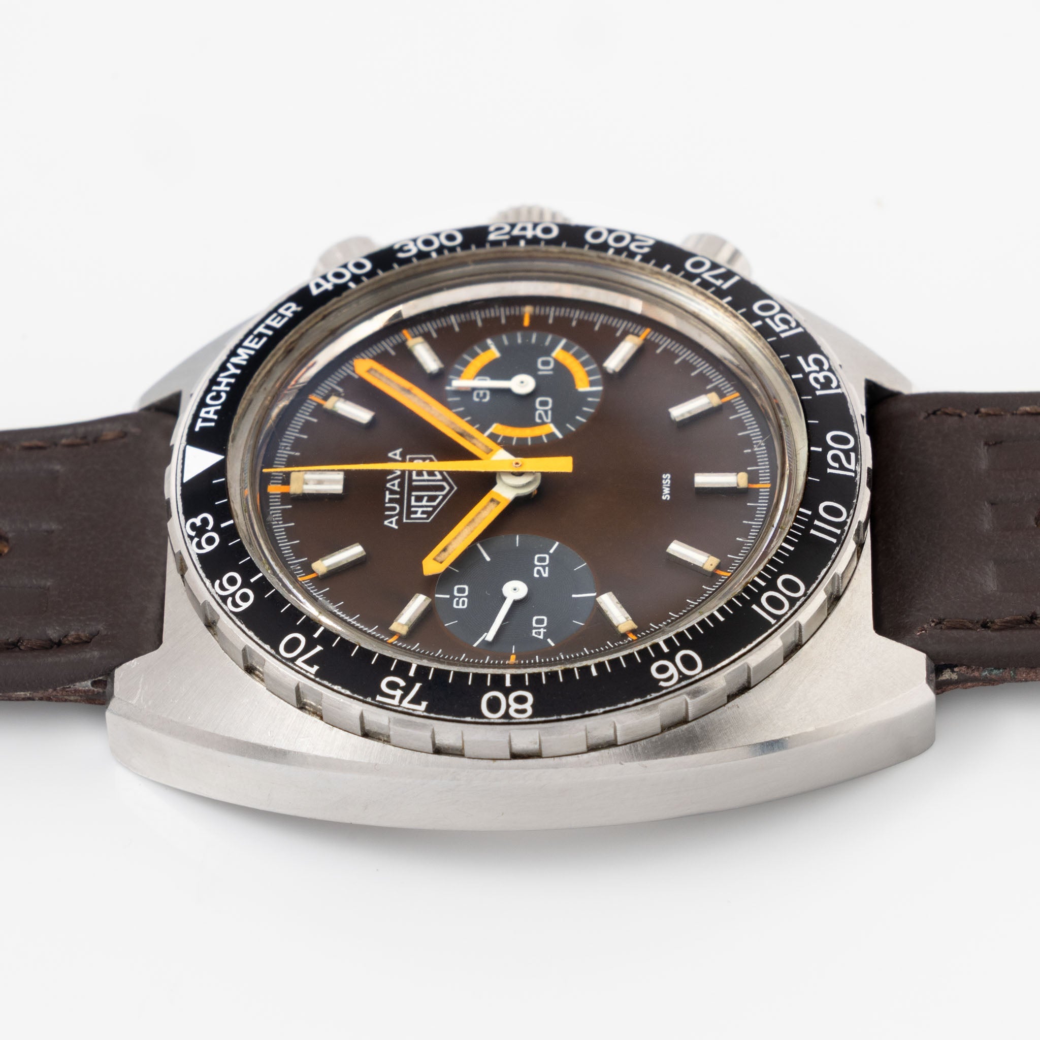 Heuer Autavia Chronograph Tropical Brown Dial ref. 73363