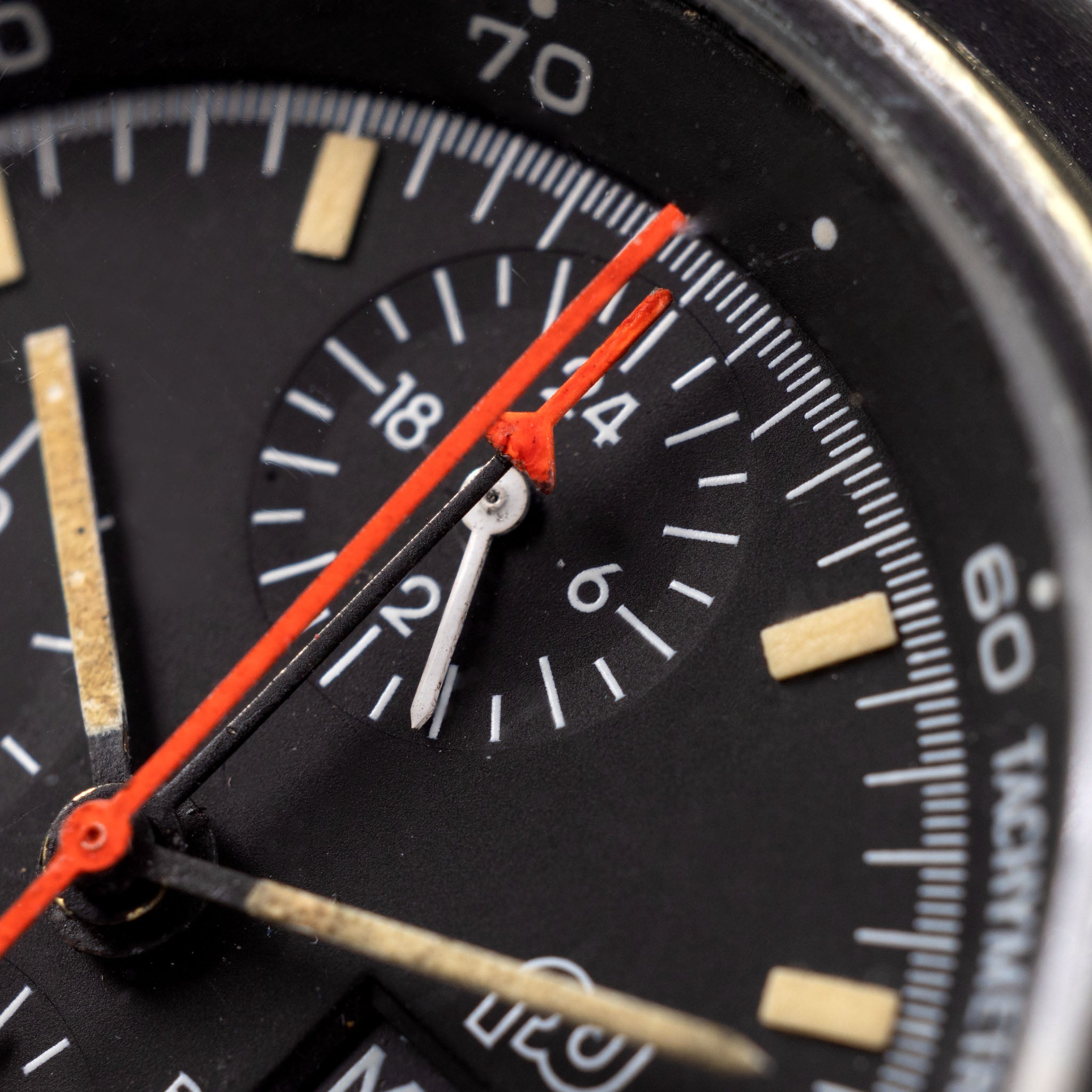 Orfina Porsche Design Chronograph 1 Lemania 5100 Ref 7176 PVD Coated
