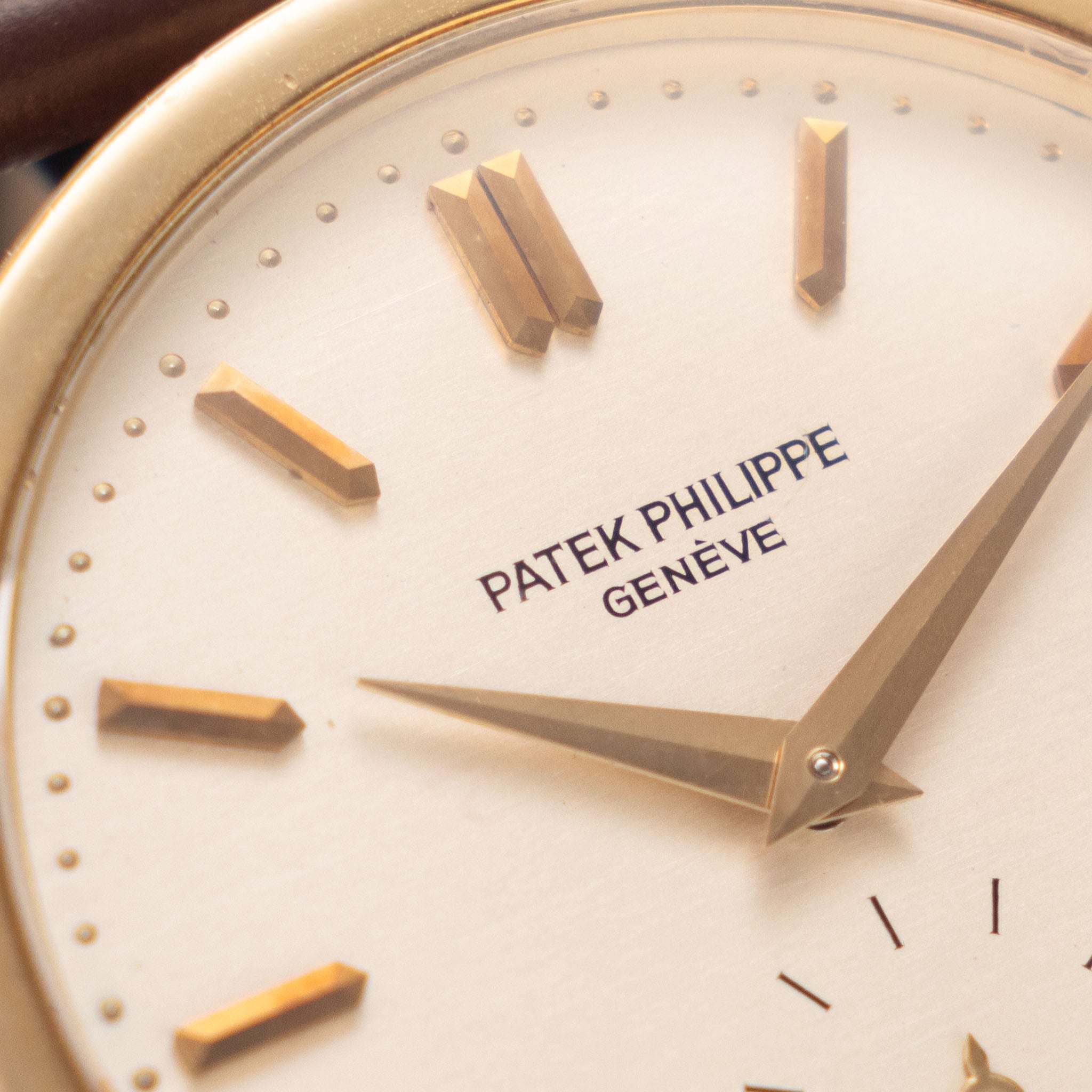 Patek Philippe Calatrava 3796J Silver Dial in 18k Yellow Gold