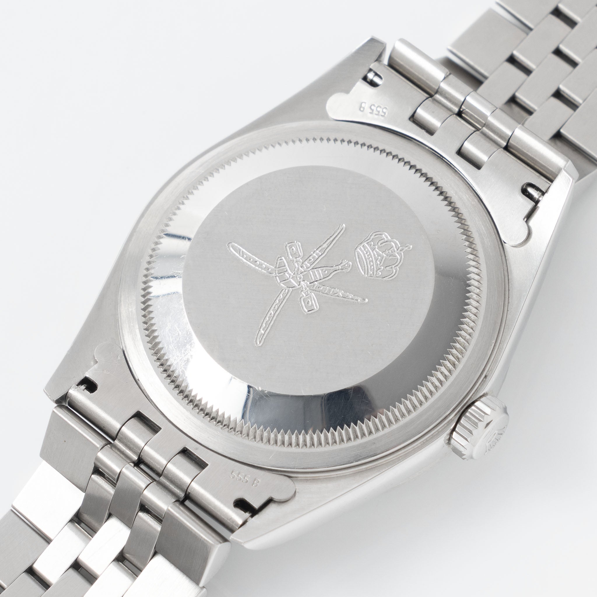 Rolex Datejust 16220 Khanjar Case-back, Khanjar Box and Paper Set