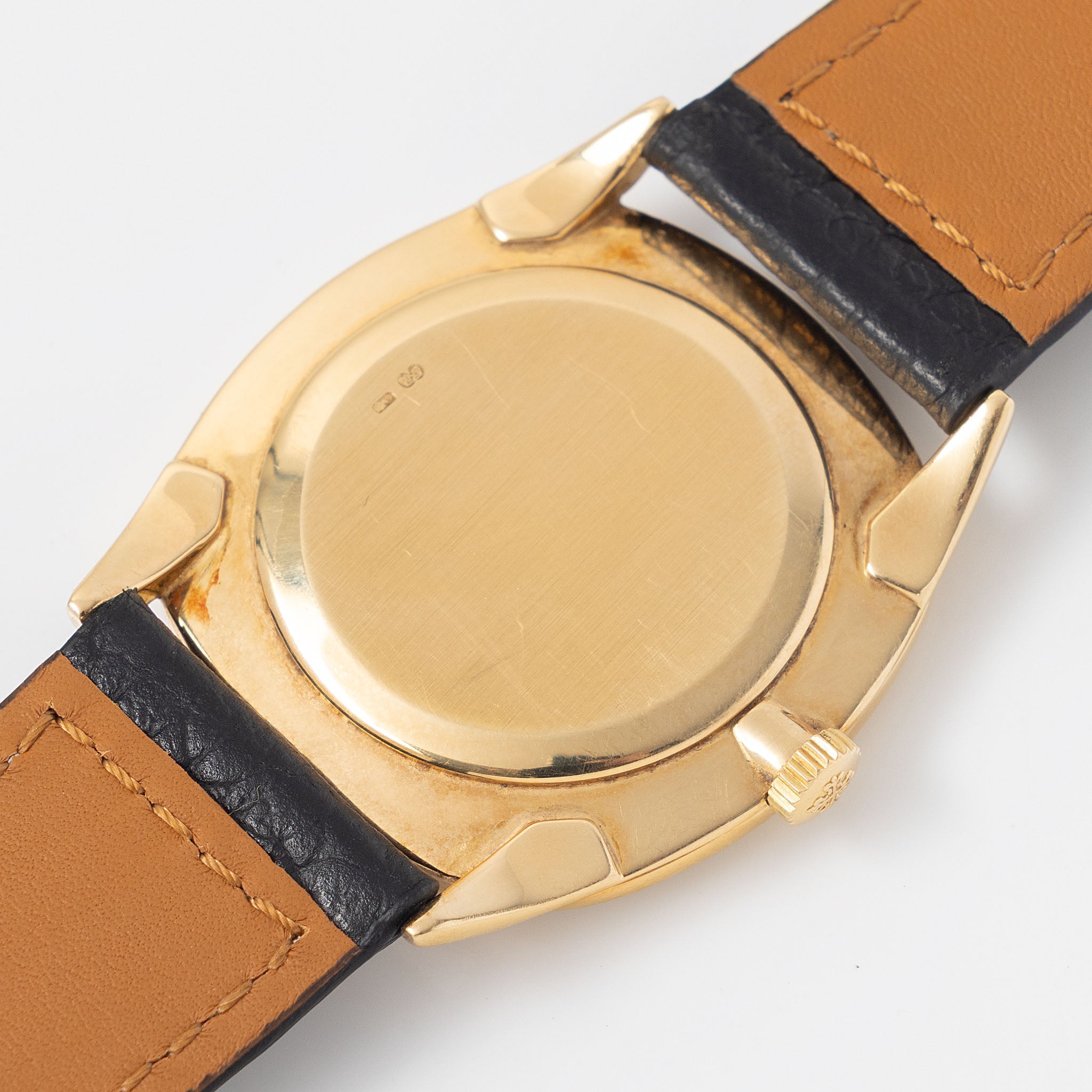 Patek Philippe Golden Ellipse Porcelain dial in 18k yellow gold ref 3844J