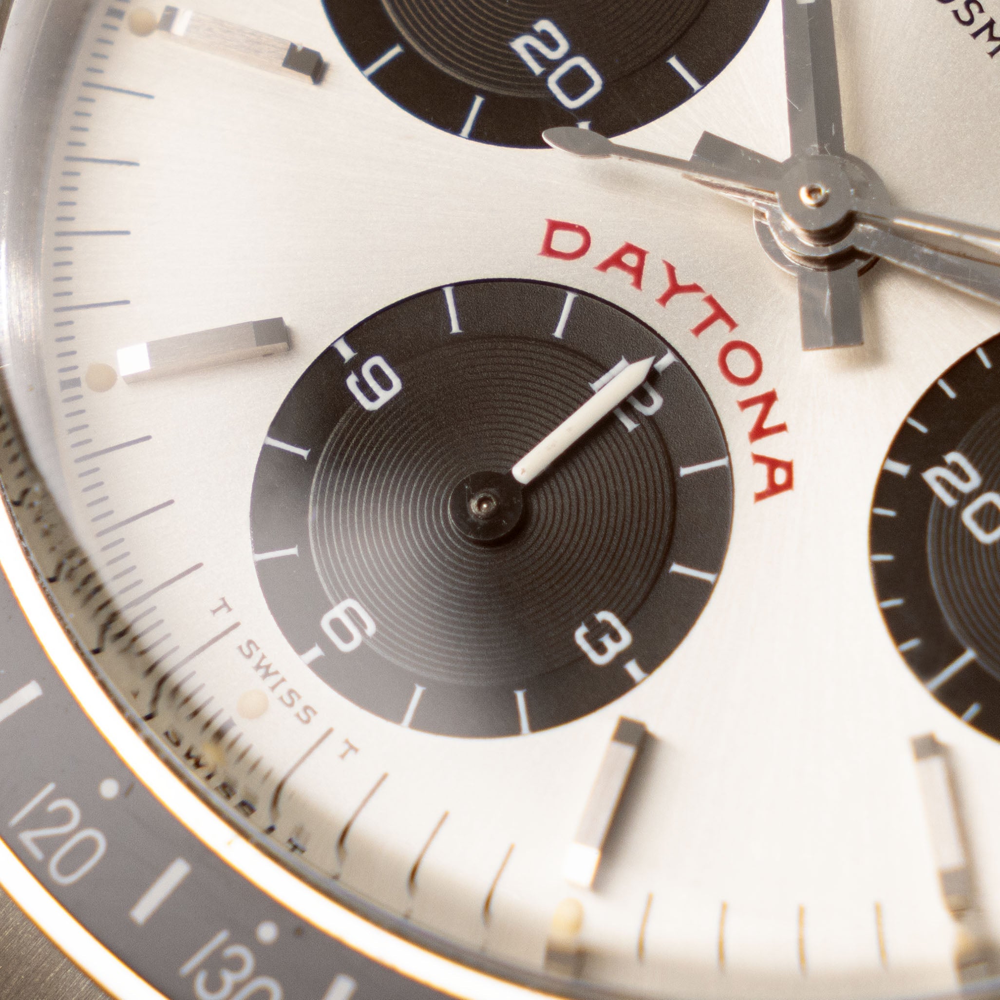 Rolex Cosmograph Daytona 6263 Big Red Floating Silver Soleil Dial