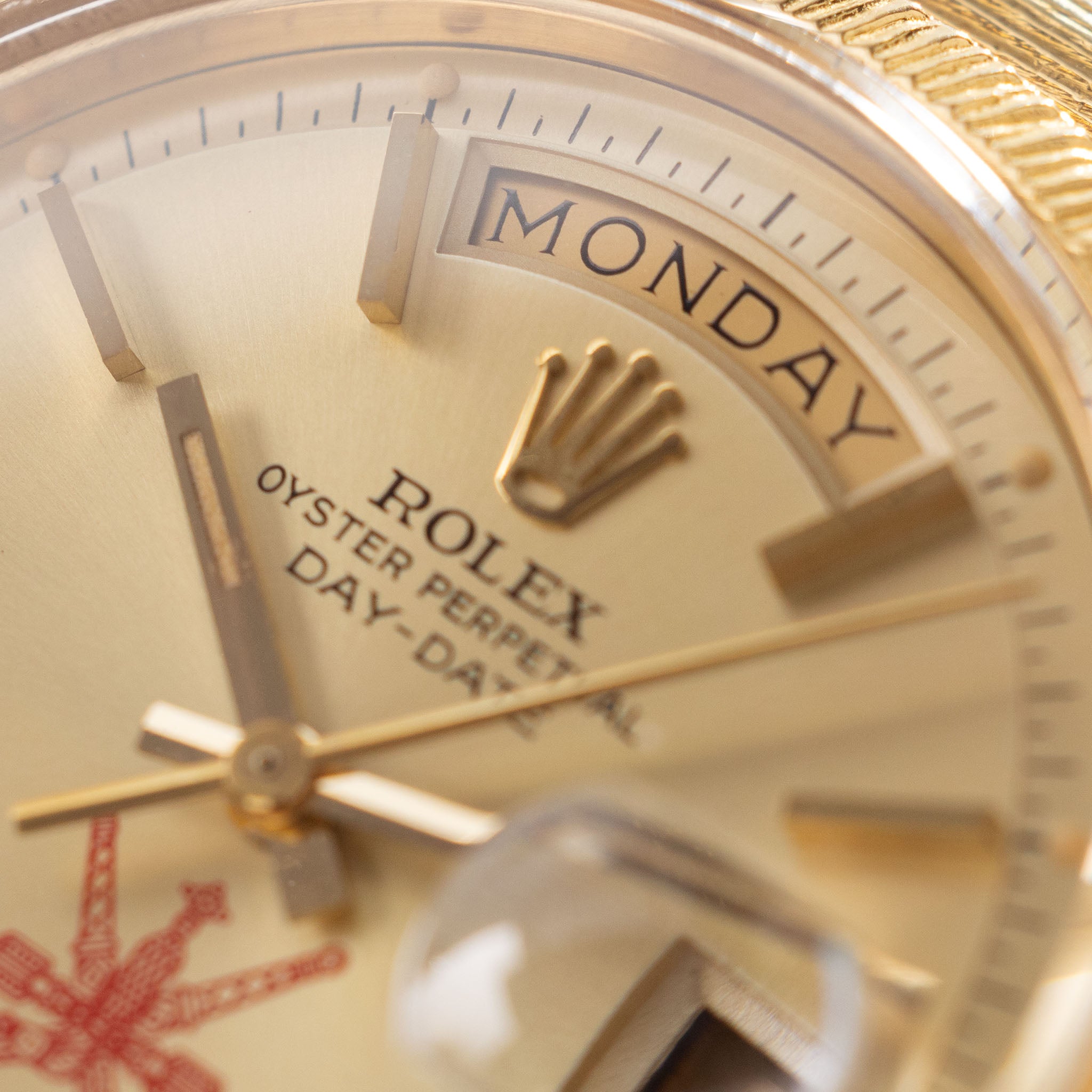 Rolex Day-Date 1807 Oman Khanjar Dial Retailed by Asprey “Bark”