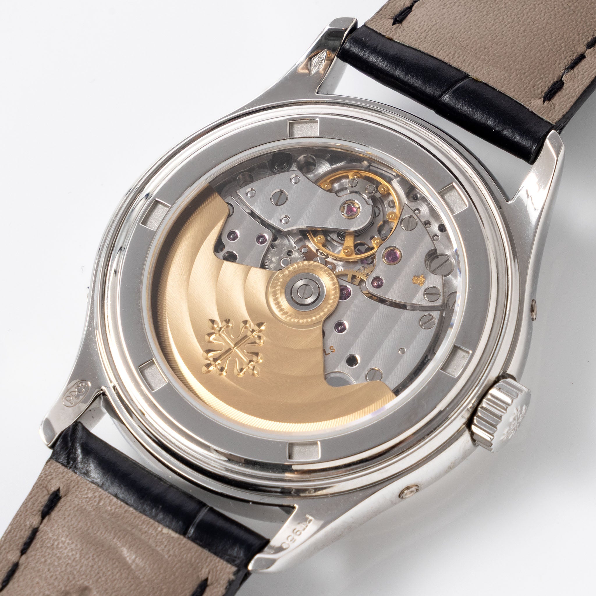 Patek Philippe Annual Calendar 5035P Black Dial in Platinum with Box