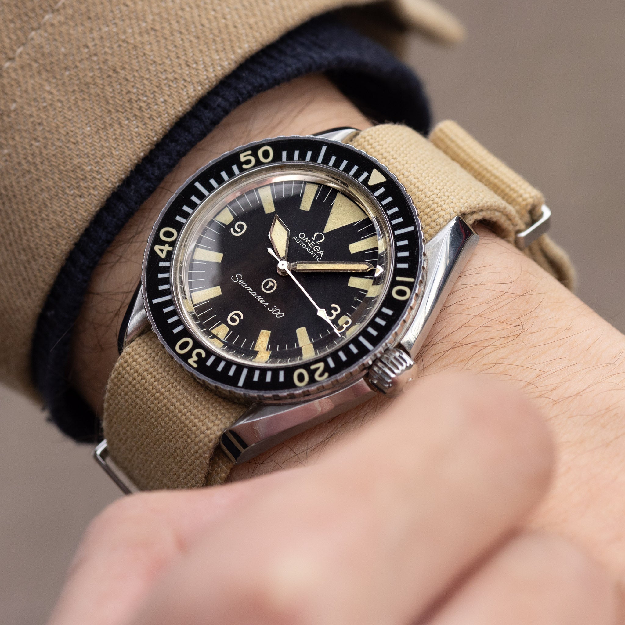 Omega Seamaster 300 British Royal Navy Issued ref. 165.024 Mil-spec Ci