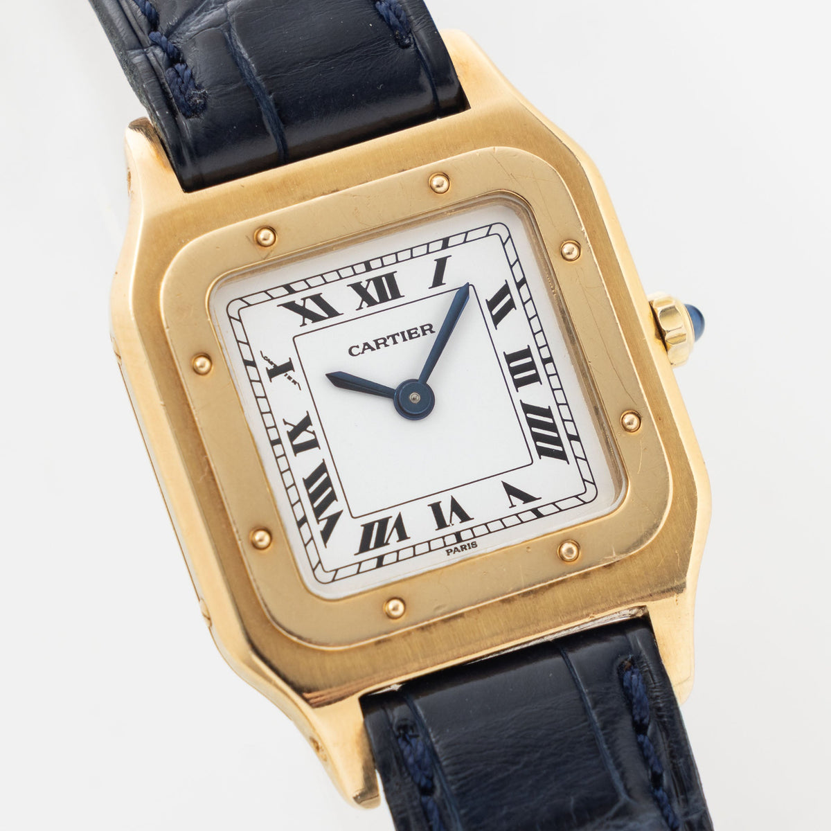 Cartier Santos Dumont Ultra Thin ref. 96053 Paris Dial
