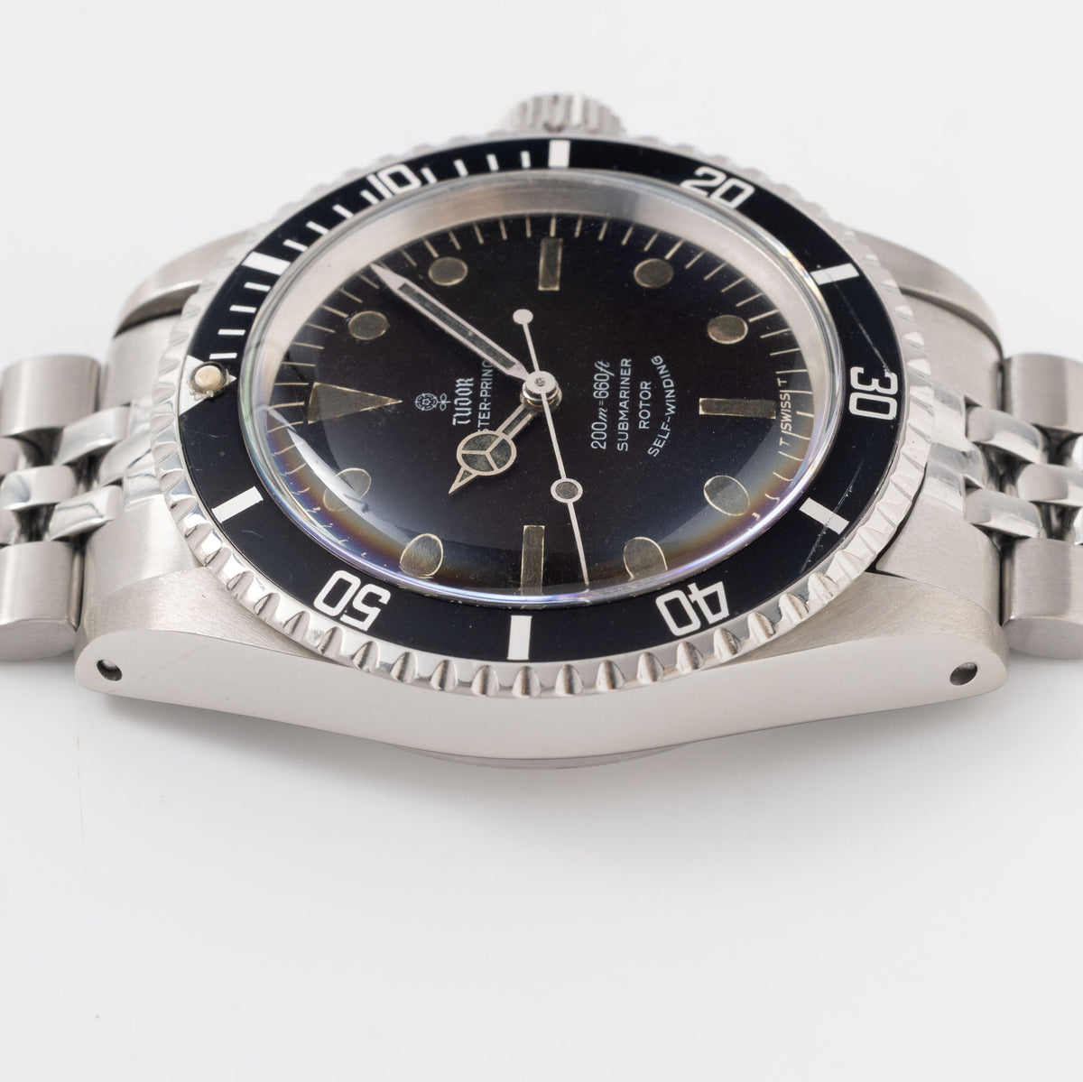Tudor Submariner 7928 MK7 Dial Black-Out Lume