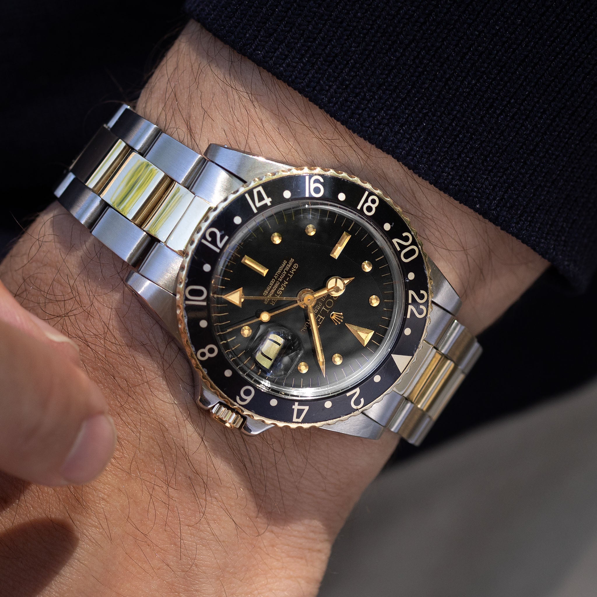 Rolex GMT-Master 1675/3 Black Nipple Dial